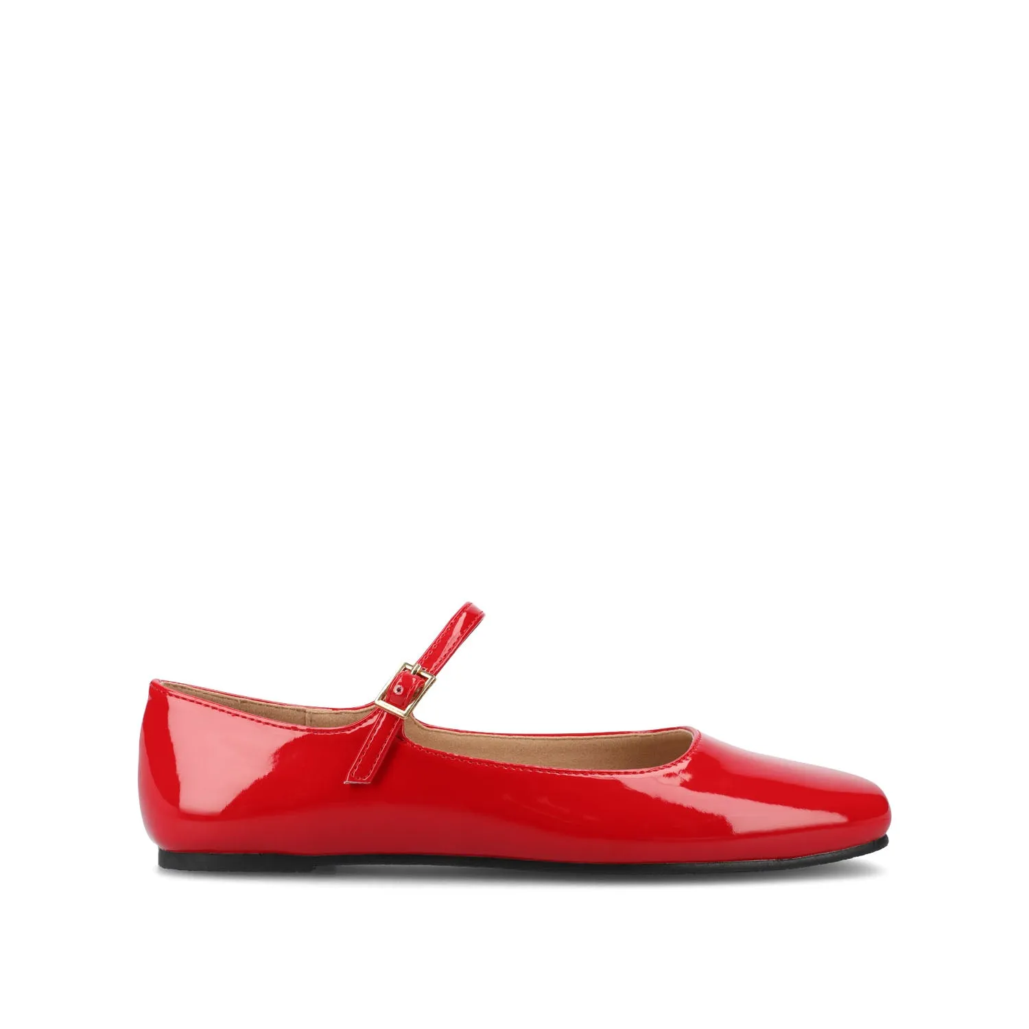 CARRIE BALLET FLATS IN PATENT wide fit