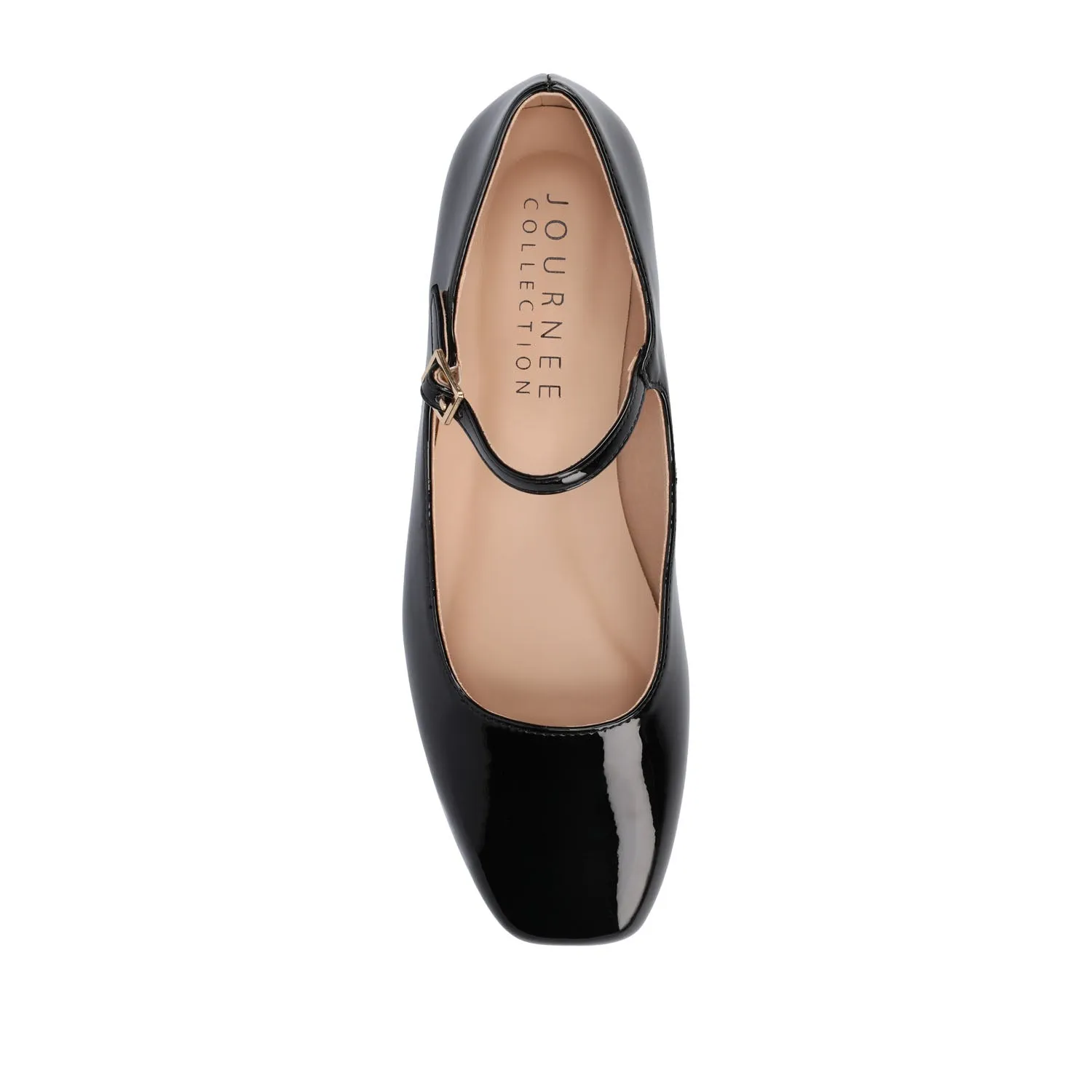 CARRIE BALLET FLATS IN PATENT wide fit