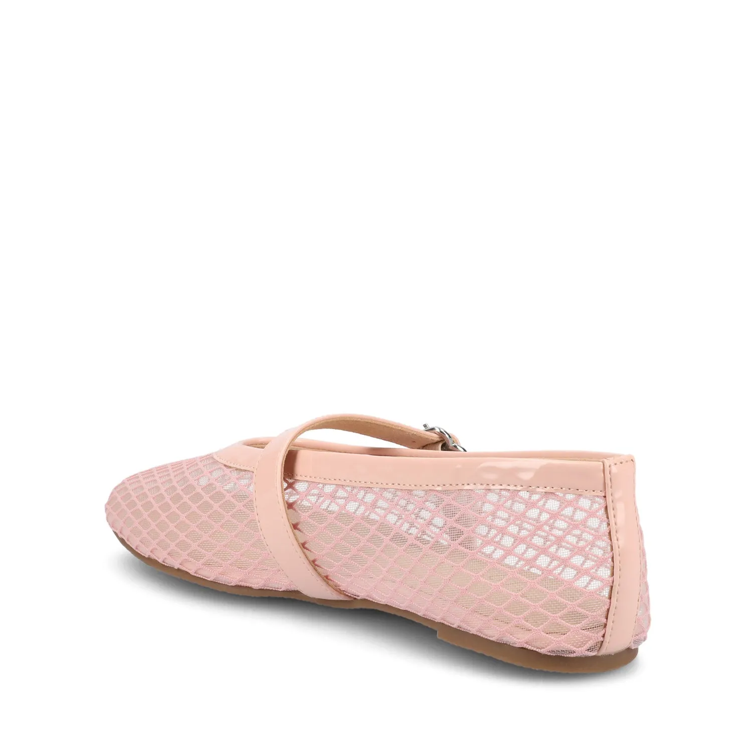 CASHA MARY JANE FLATS IN MESH brown mood