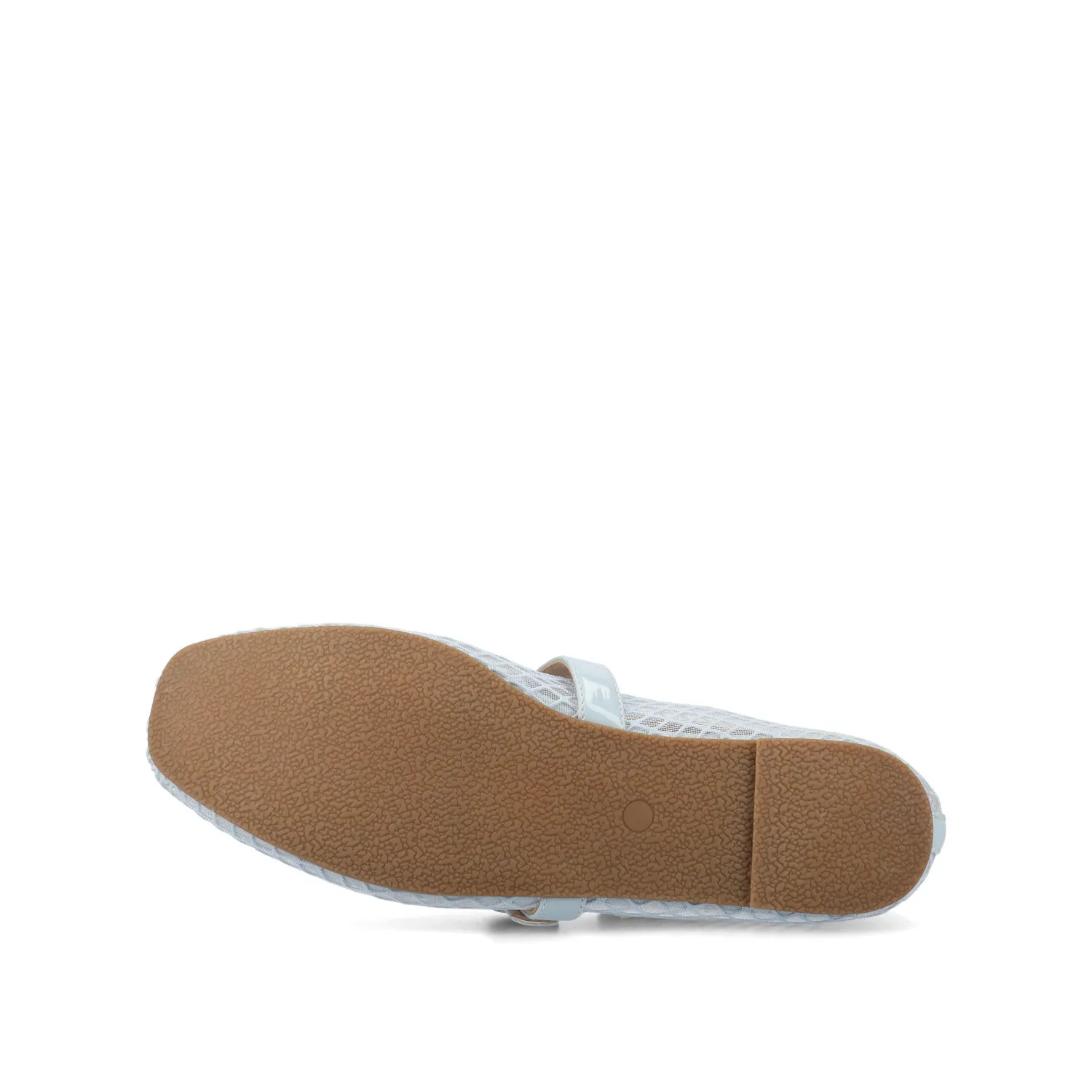 CASHA MARY JANE FLATS IN MESH brown mood
