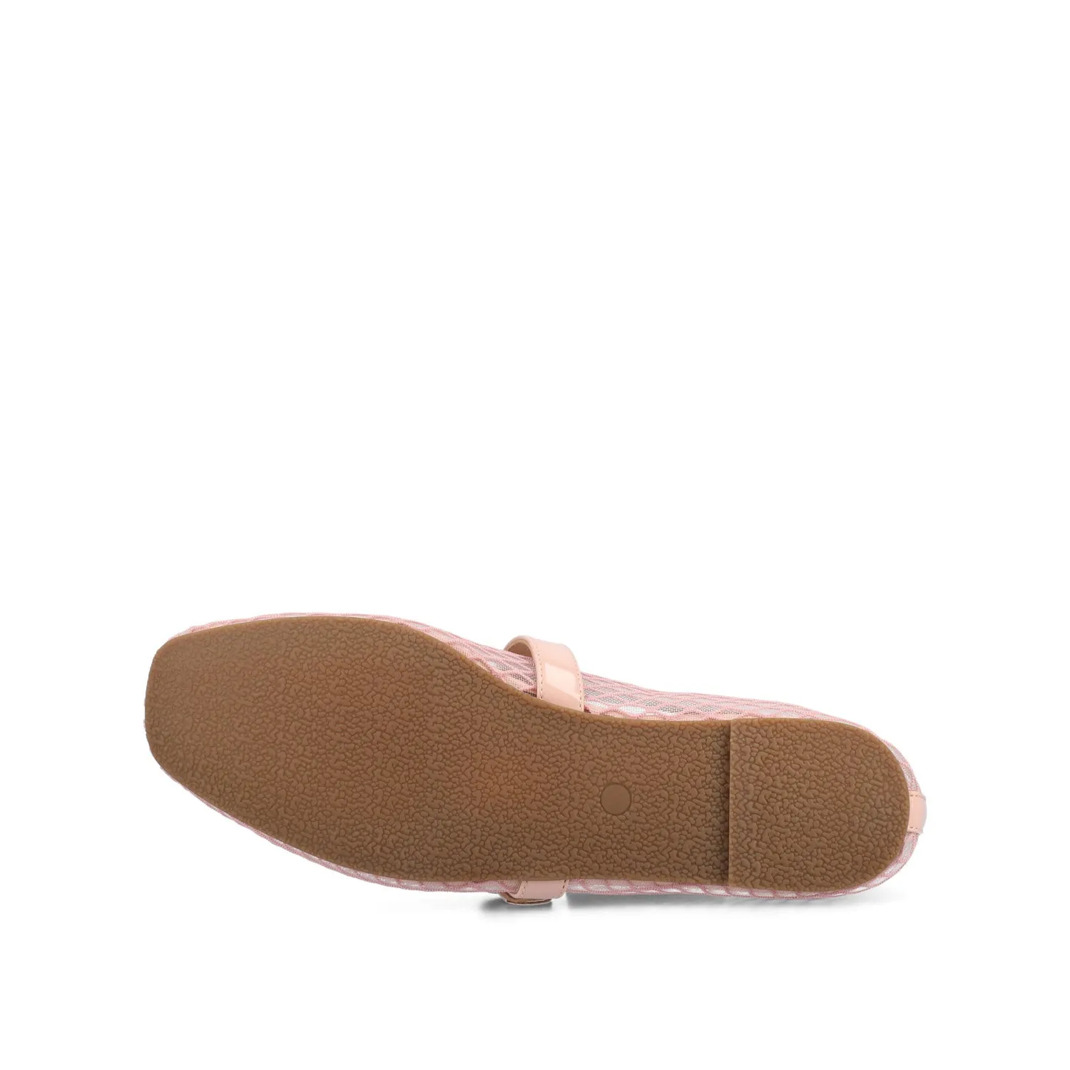 CASHA MARY JANE FLATS IN MESH brown mood