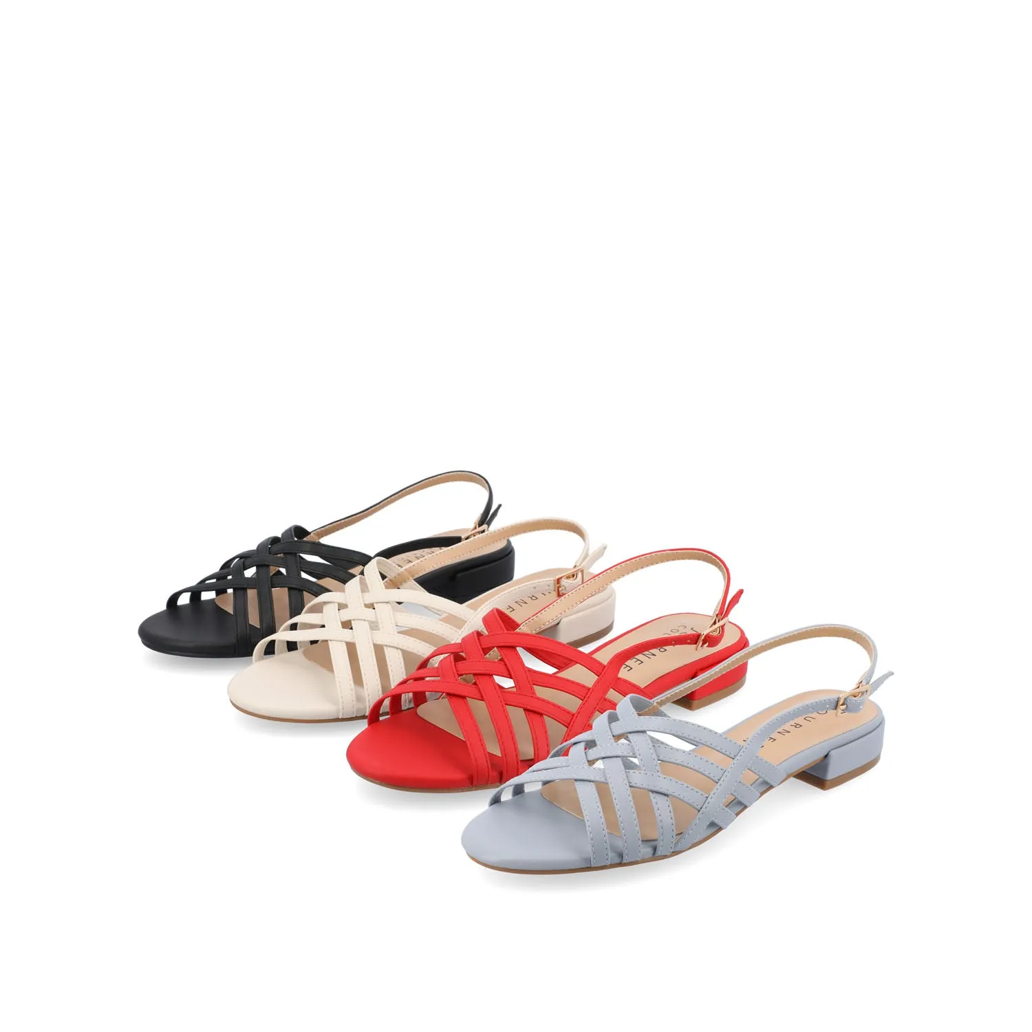 CASSANDRA STRAPPY SANDALS poolside cool