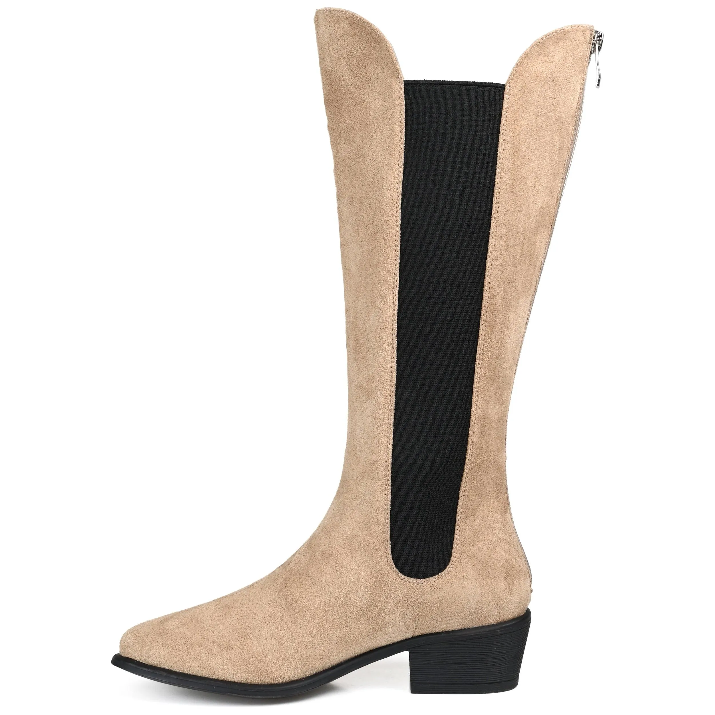 CELESST CHELSEA BOOTS IN FAUX SUEDE tough wear
