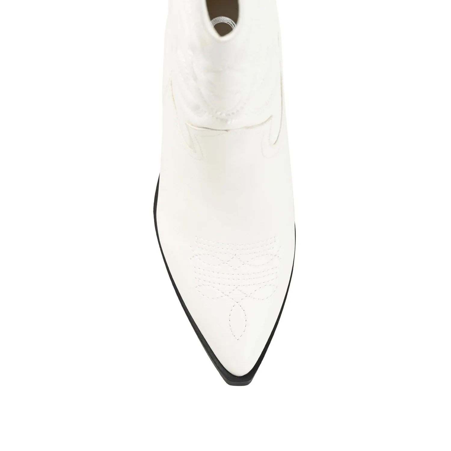 CHANTRY COWGIRL BOOTS IN FAUX LEATHER matte vibe