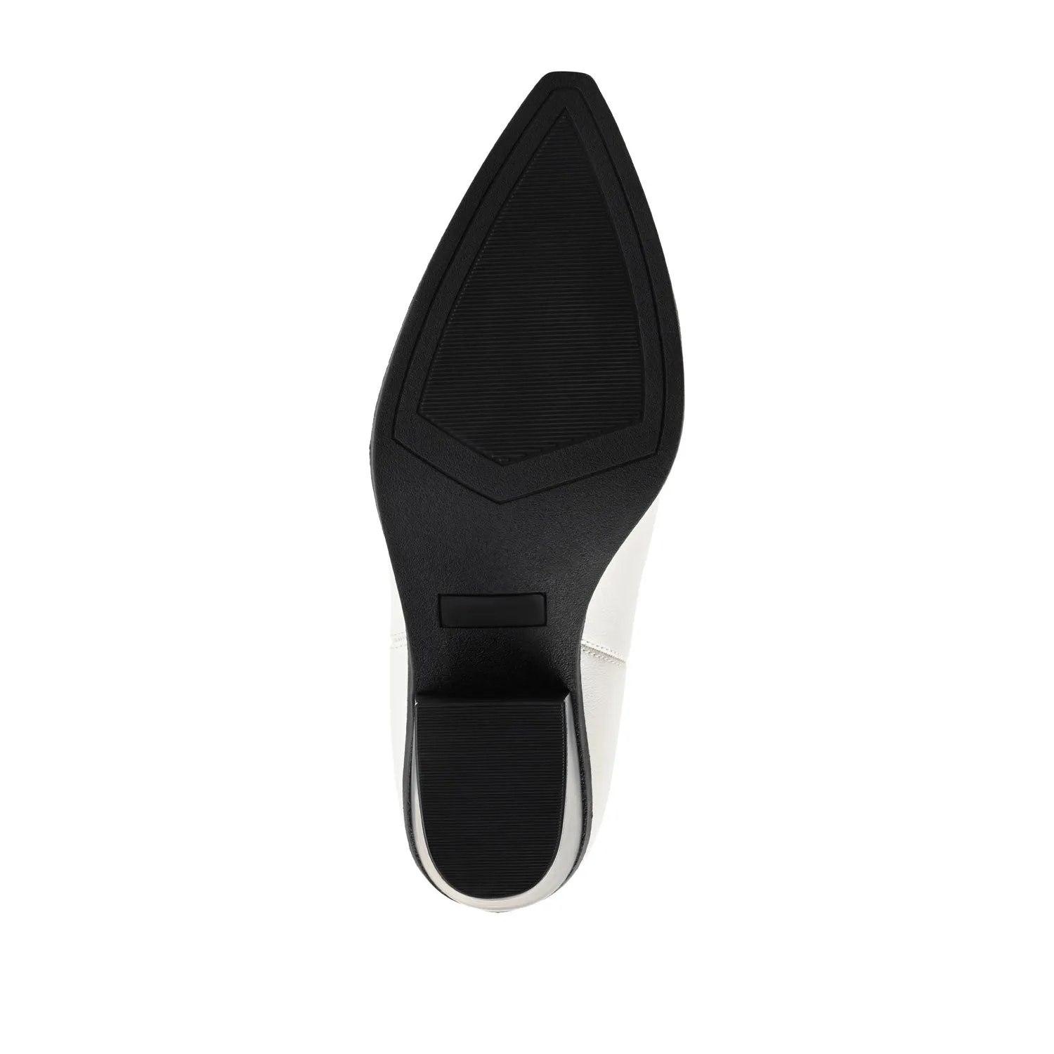 CHANTRY COWGIRL BOOTS IN FAUX LEATHER matte vibe