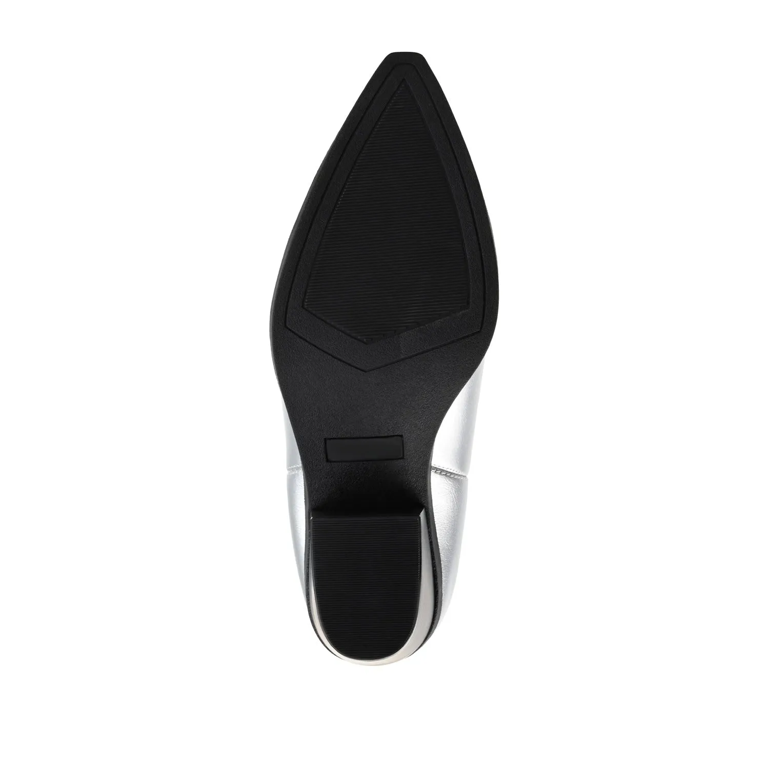 CHANTRY COWGIRL BOOTS IN FAUX LEATHER matte vibe