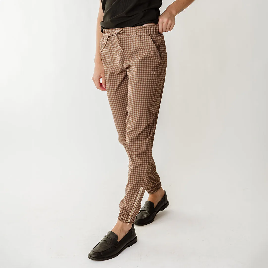 Cinnamon Check Jetsetters air feel