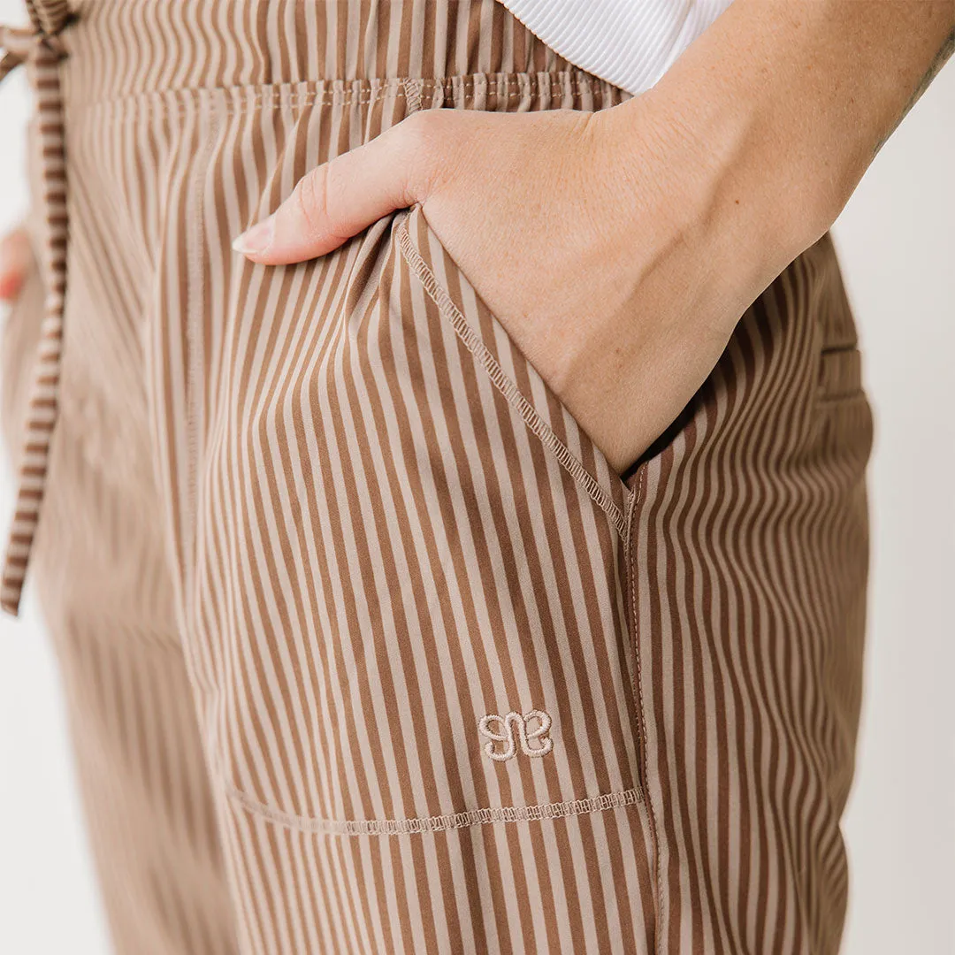 Cinnamon Stripe Jetsetters layer smooth