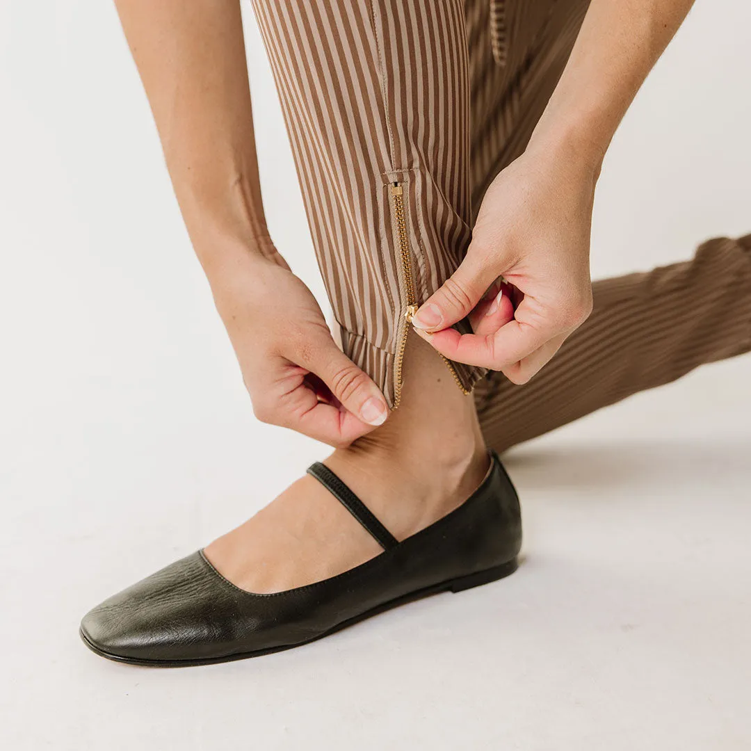 Cinnamon Stripe Jetsetters layer smooth