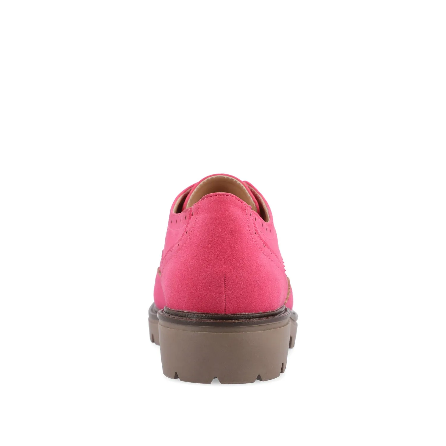 CLAUDIYA OXFORD LOAFER FLAT IN FAUX SUEDE brunch mood