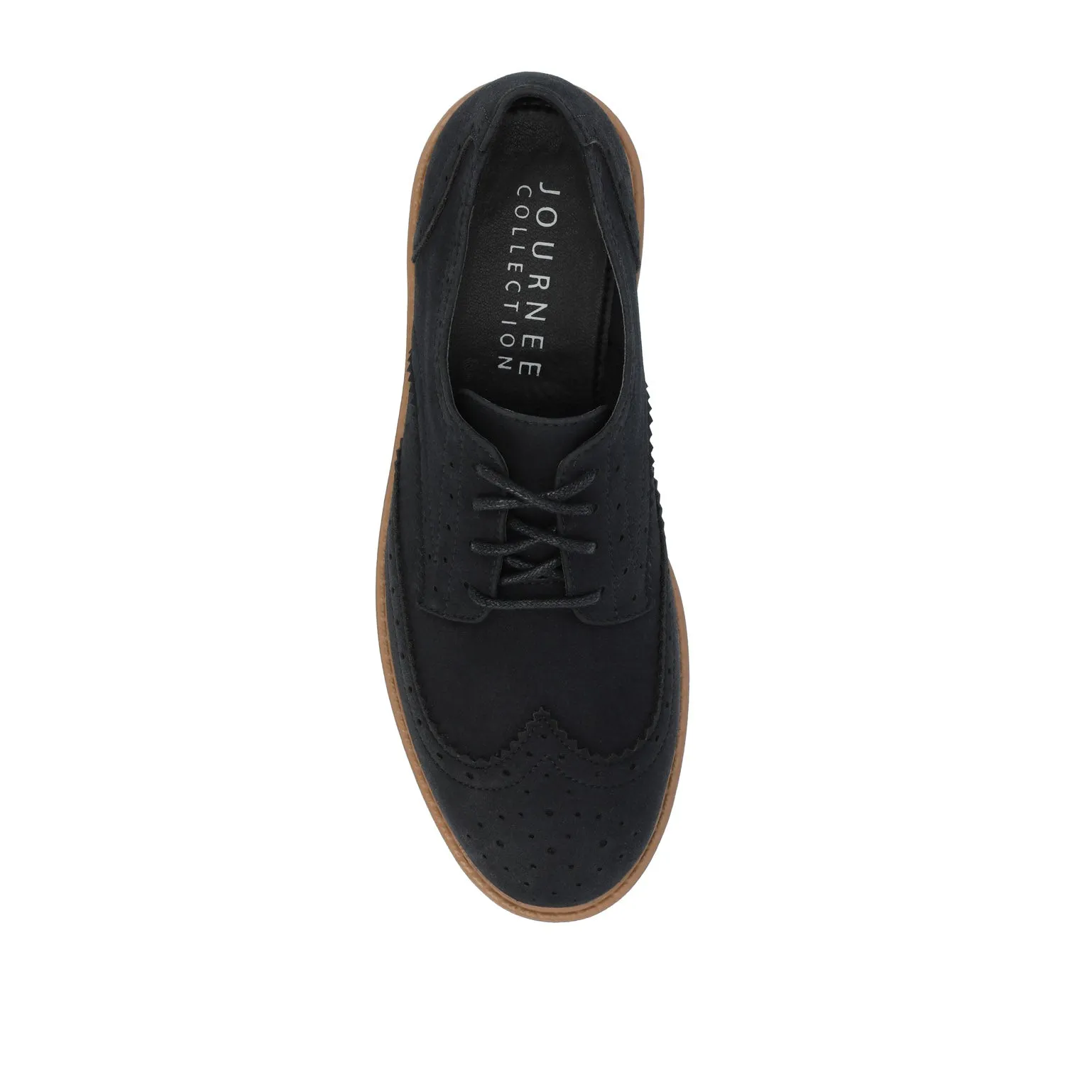 CLAUDIYA OXFORD LOAFER FLAT IN FAUX SUEDE brunch mood