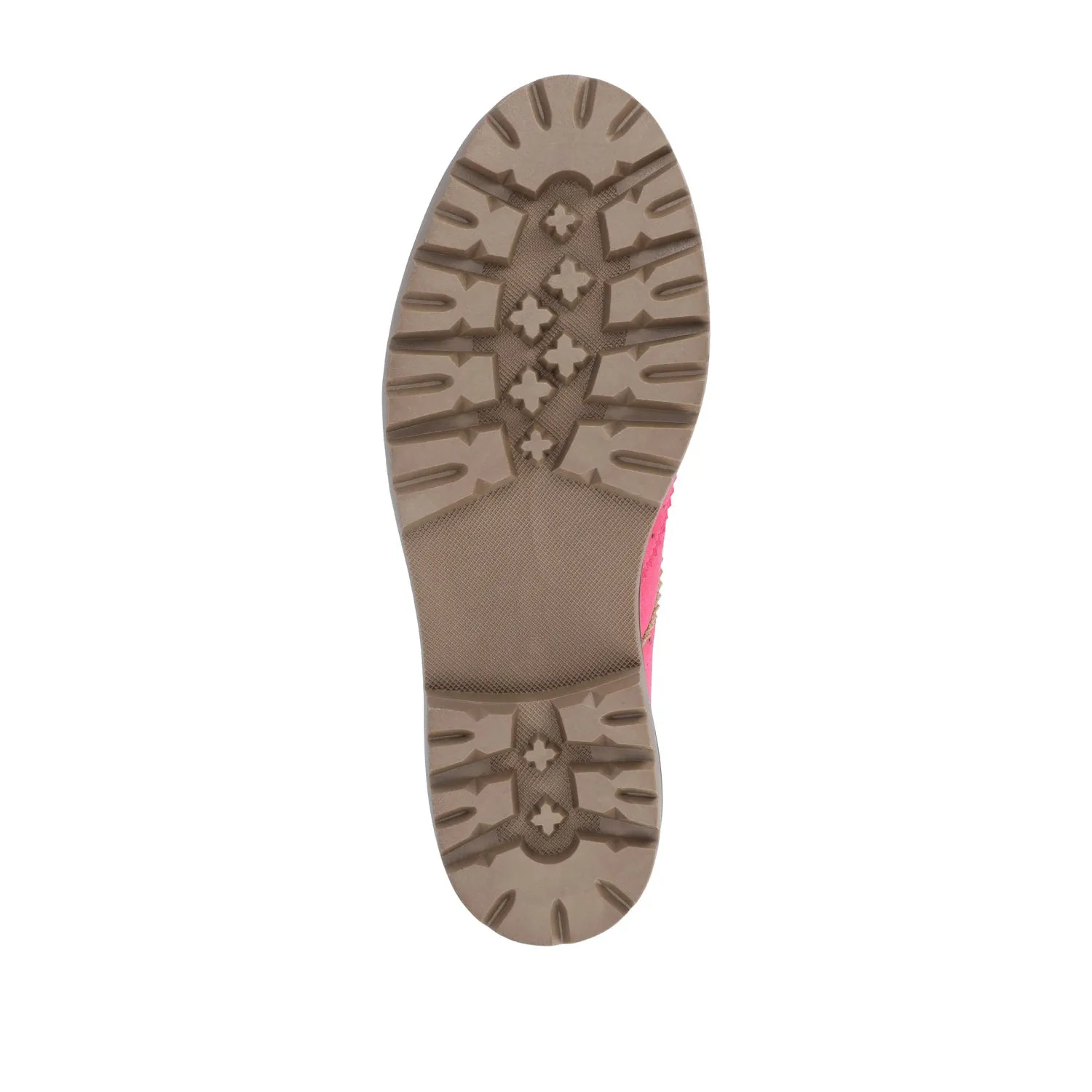 CLAUDIYA OXFORD LOAFER FLAT IN FAUX SUEDE brunch mood