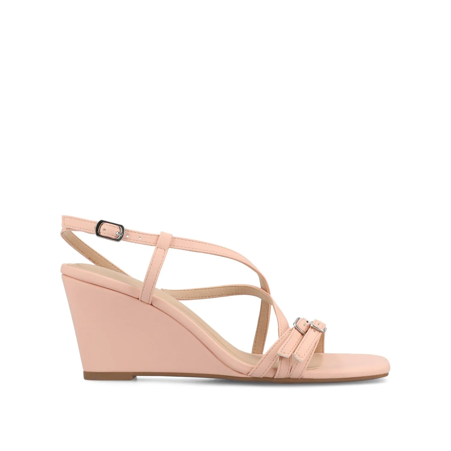 CLINNNE MULTI STRAP WEDGE SANDALS baby steps