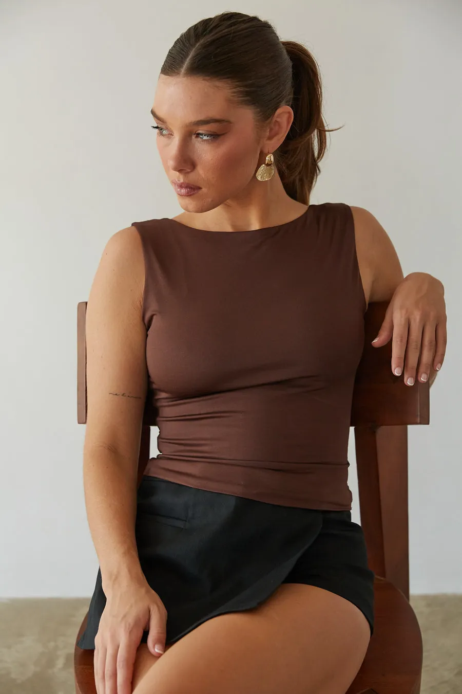 Coco Micro Wrap Skort sleep flow
