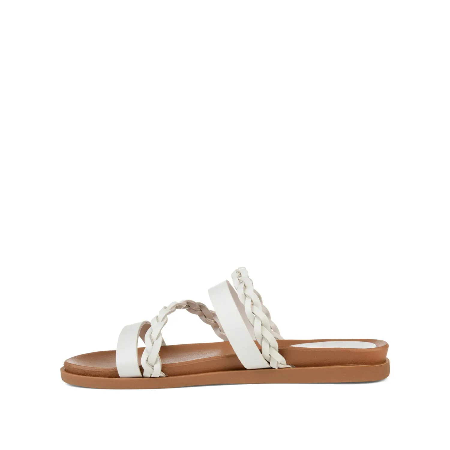 COLETTE SLIDE SANDALS IN WIDE spa zone