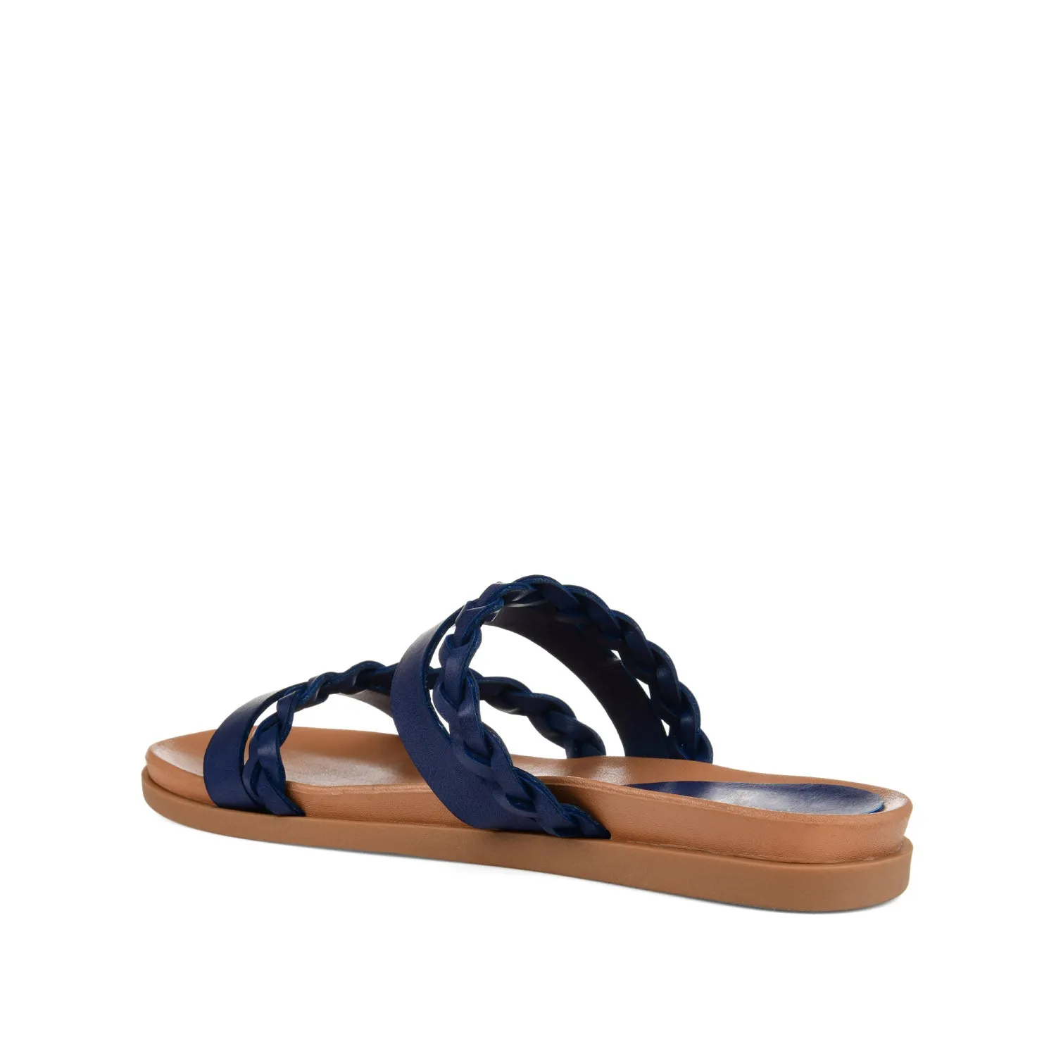 COLETTE SLIDE SANDALS IN WIDE spa zone