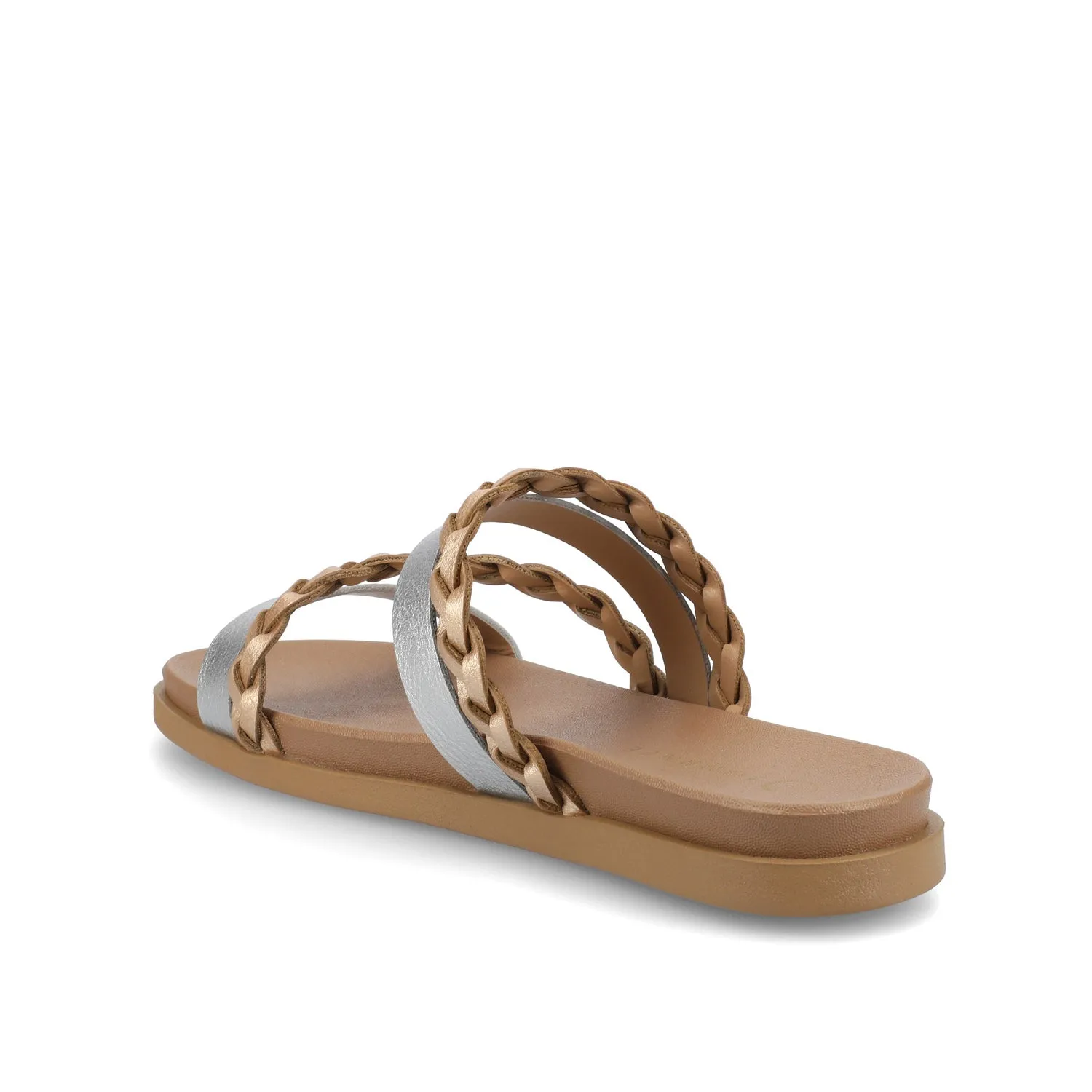 COLETTE SLIDE SANDALS IN WIDE spa zone