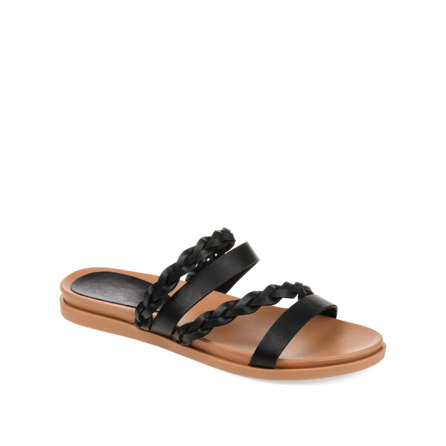 COLETTE SLIDE SANDALS IN WIDE spa zone