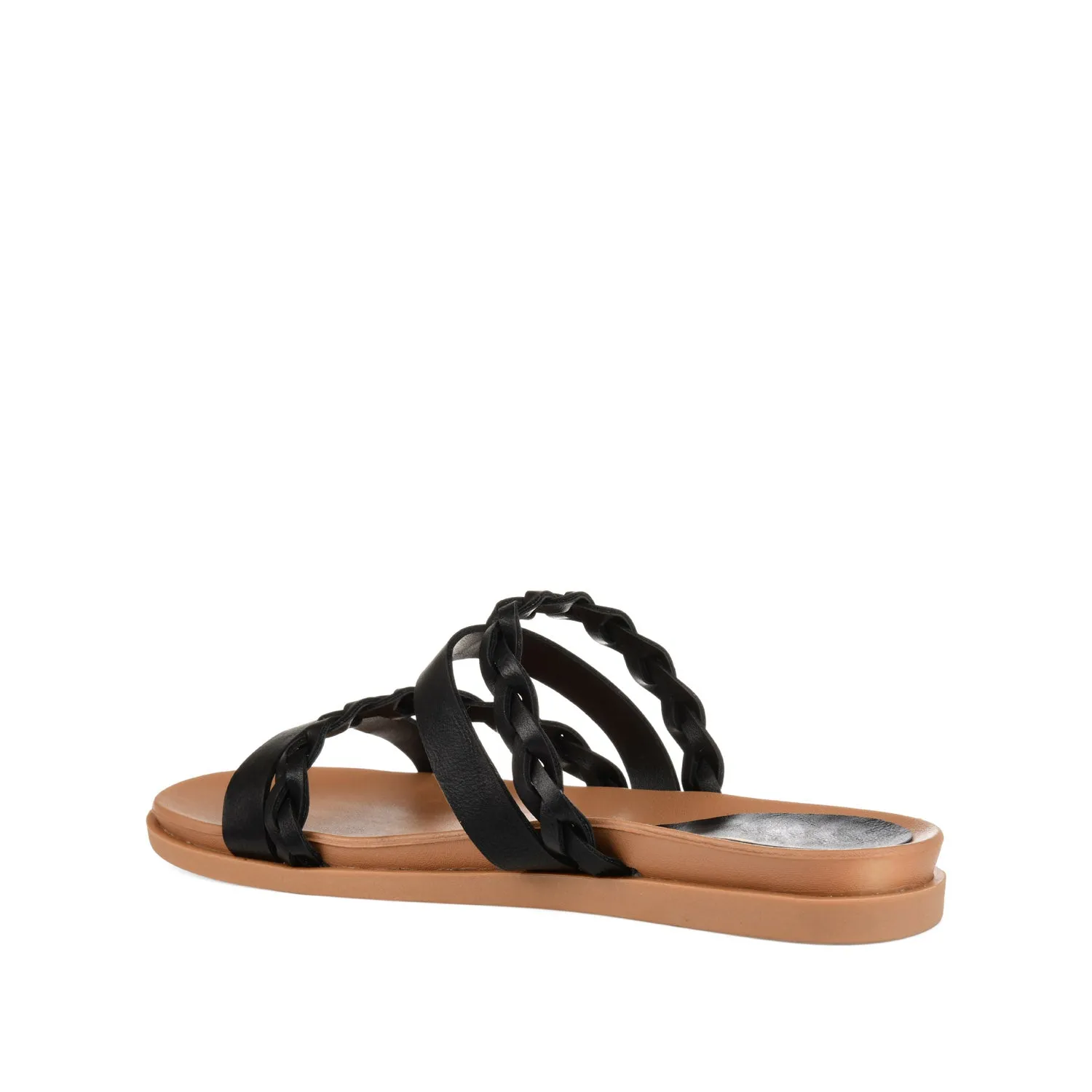 COLETTE SLIDE SANDALS IN WIDE spa zone