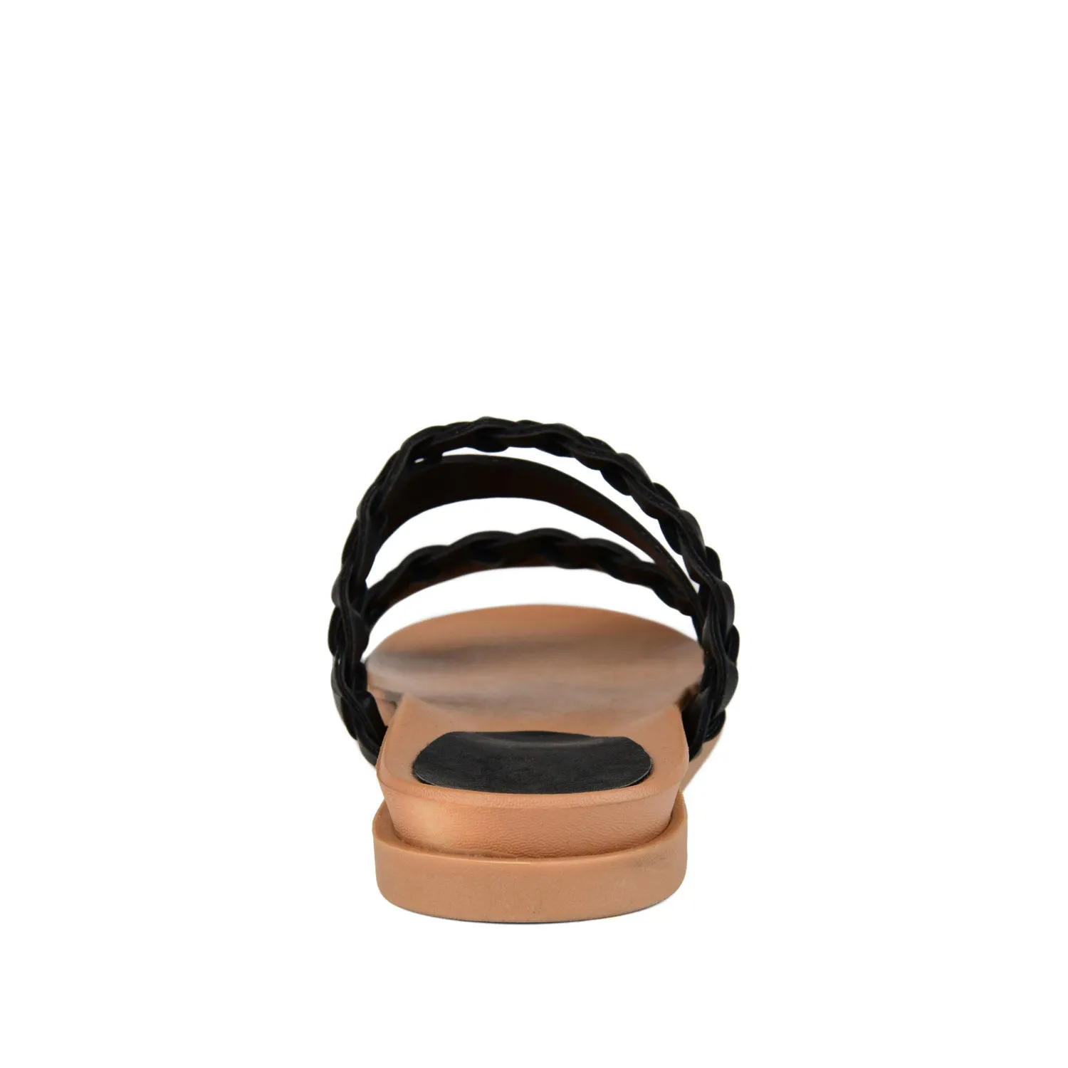 COLETTE SLIDE SANDALS IN WIDE spa zone
