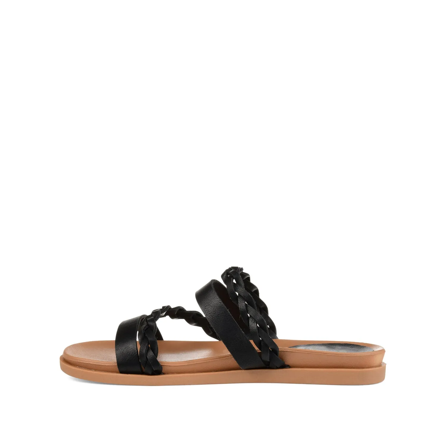 COLETTE SLIDE SANDALS IN WIDE spa zone
