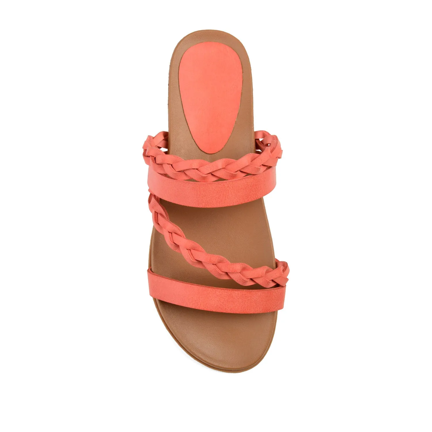 COLETTE SLIDE SANDALS IN WIDE spa zone