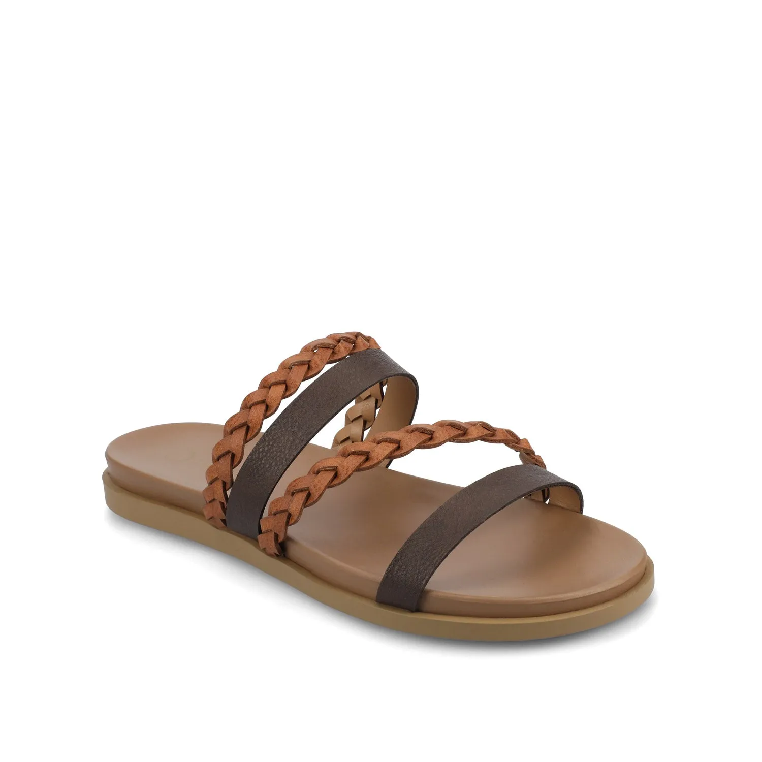 COLETTE SLIDE SANDALS IN WIDE spa zone