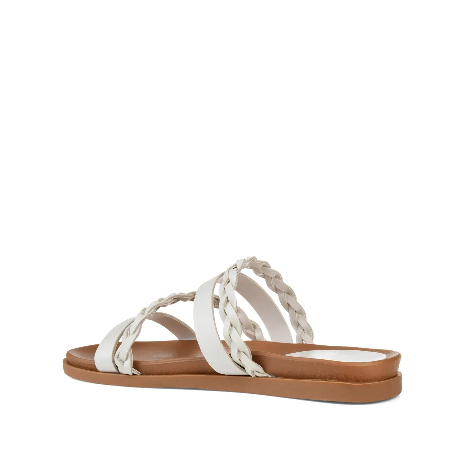 COLETTE SLIDE SANDALS IN WIDE spa zone
