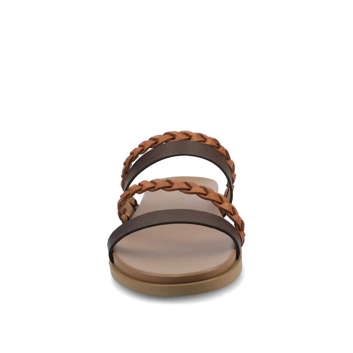 COLETTE SLIDE SANDALS IN WIDE spa zone