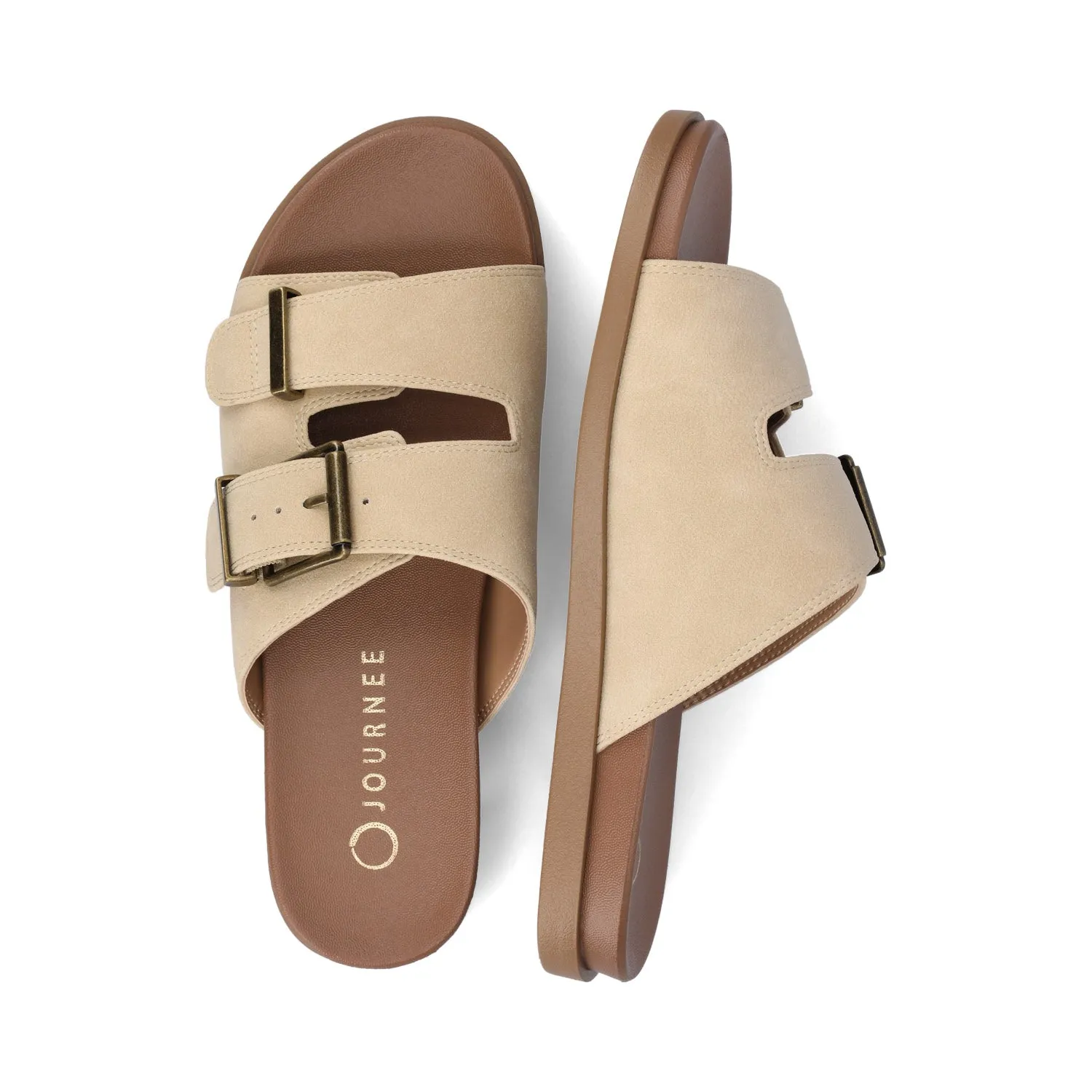 COSETTE FLAT SANDALS buckle snap