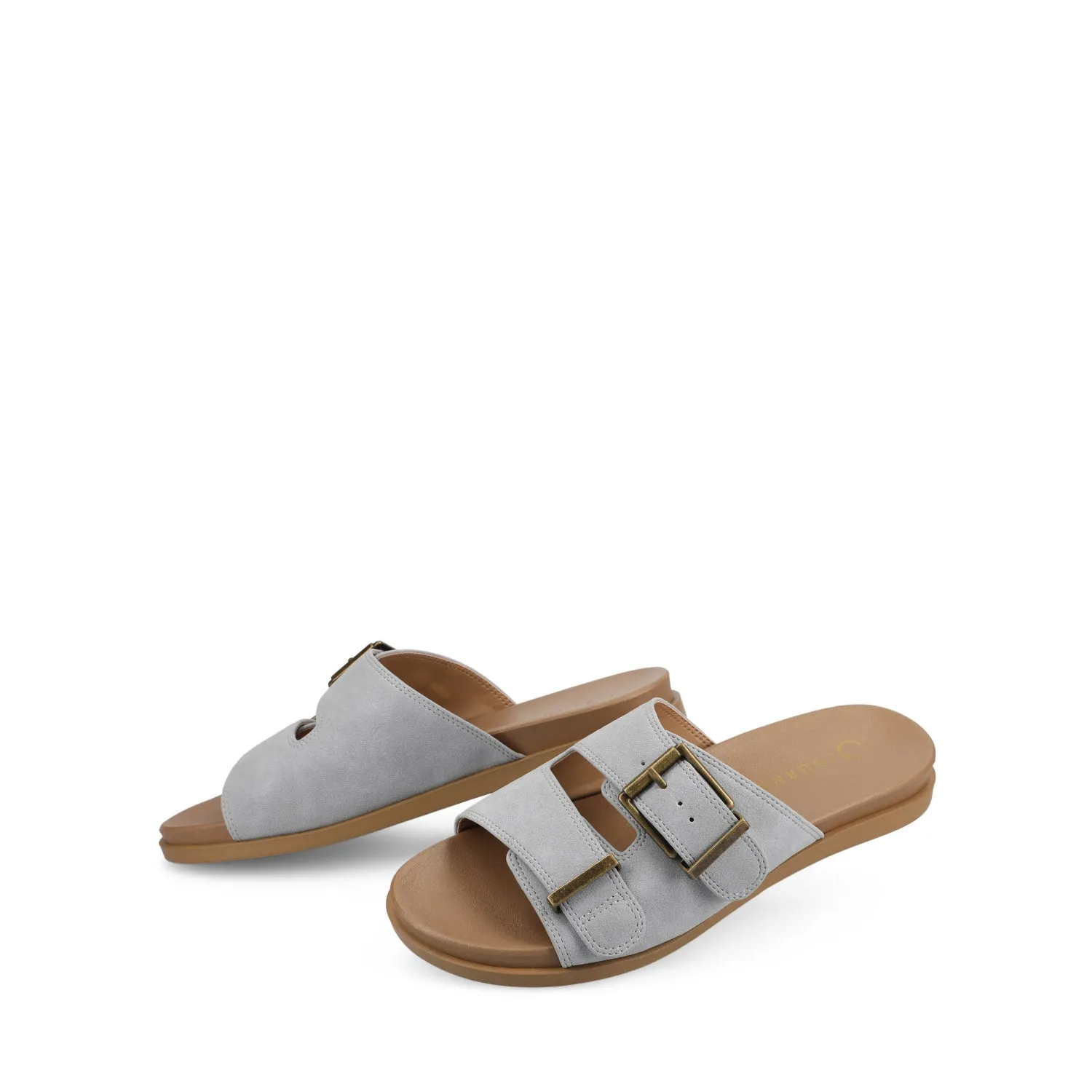 COSETTE FLAT SANDALS buckle snap
