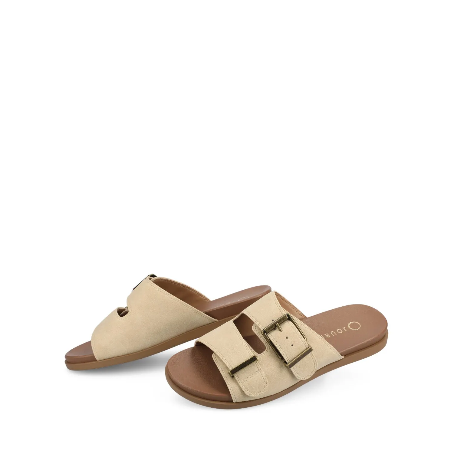 COSETTE FLAT SANDALS buckle snap
