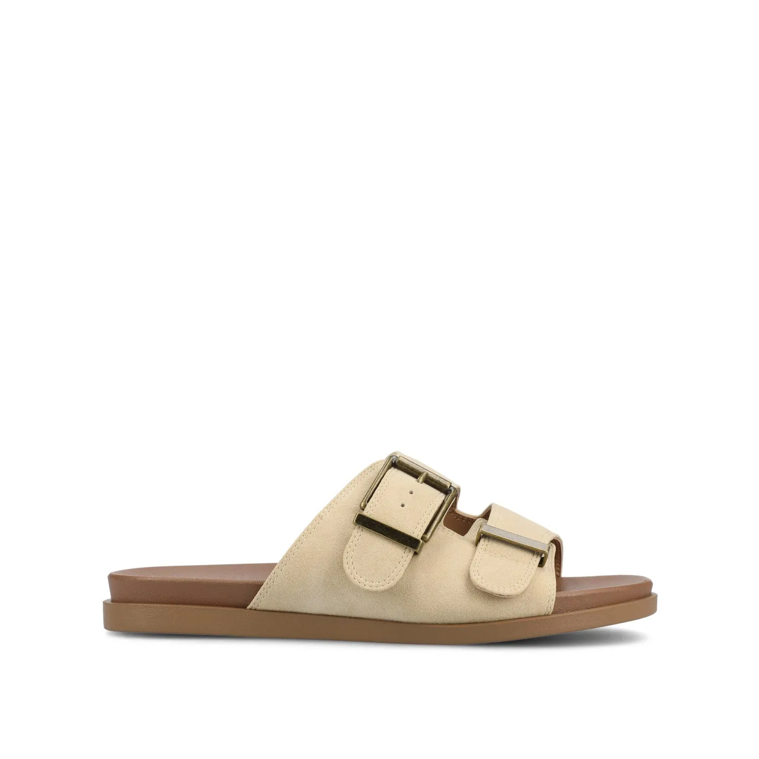 COSETTE FLAT SANDALS buckle snap