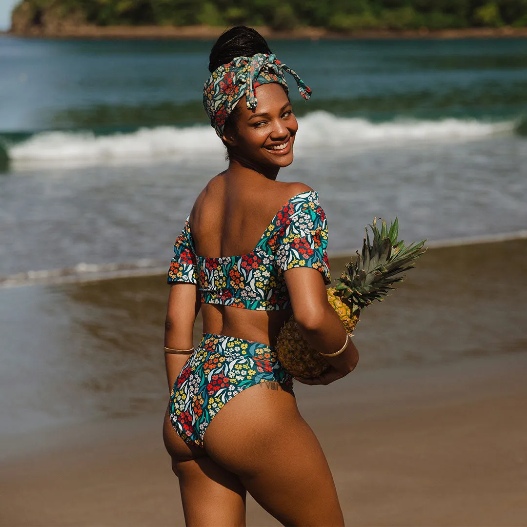 Costa Floral Almost Cheeky Bottoms island glow