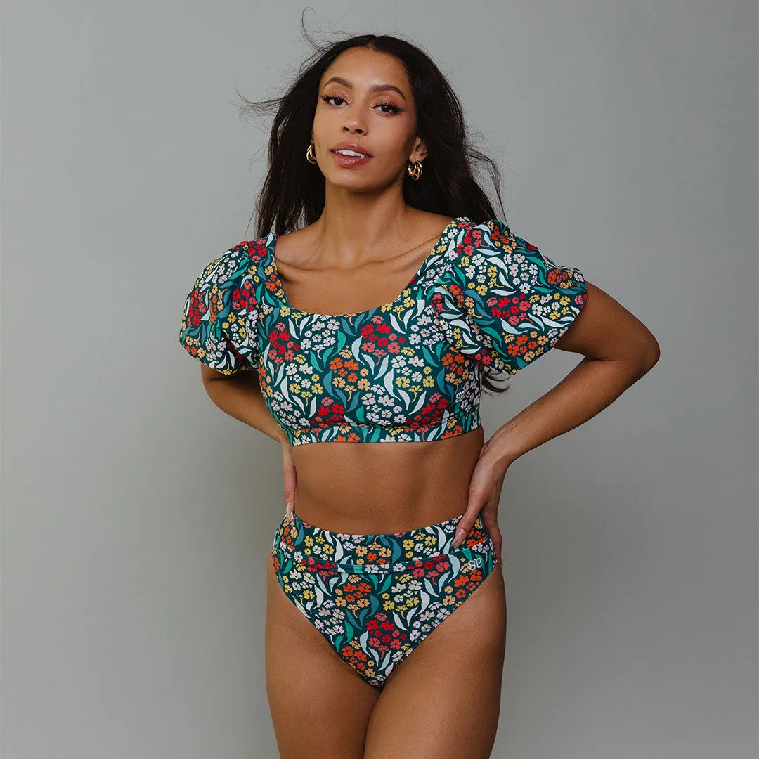 Costa Floral Almost Cheeky Bottoms island glow