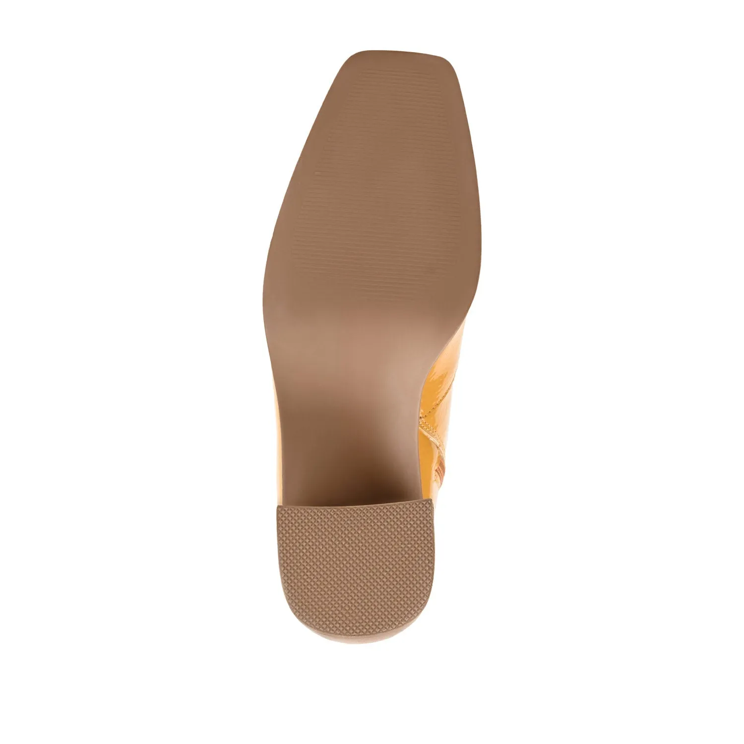 COVVA LACE-UP BOOTIES IN PATENT rainy step