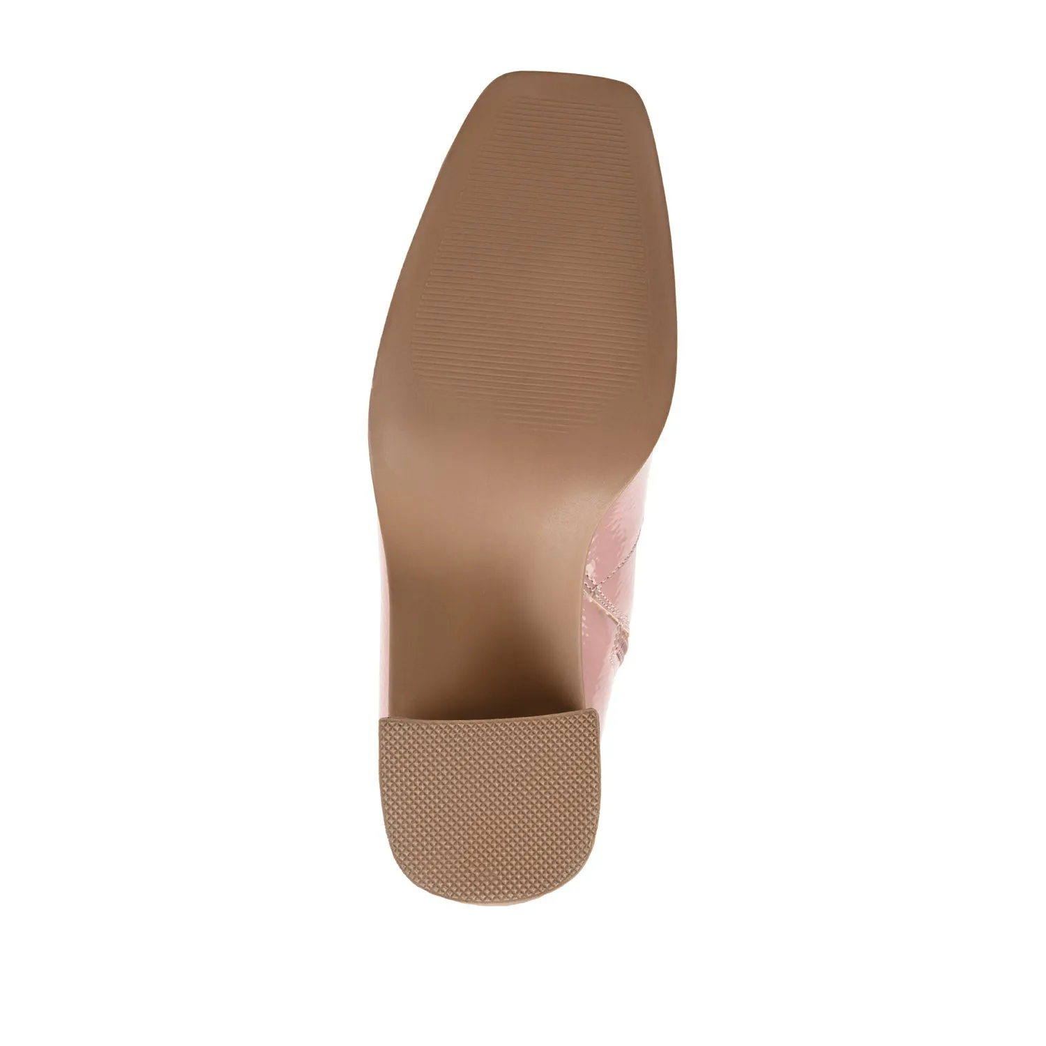 COVVA LACE-UP BOOTIES IN PATENT rainy step