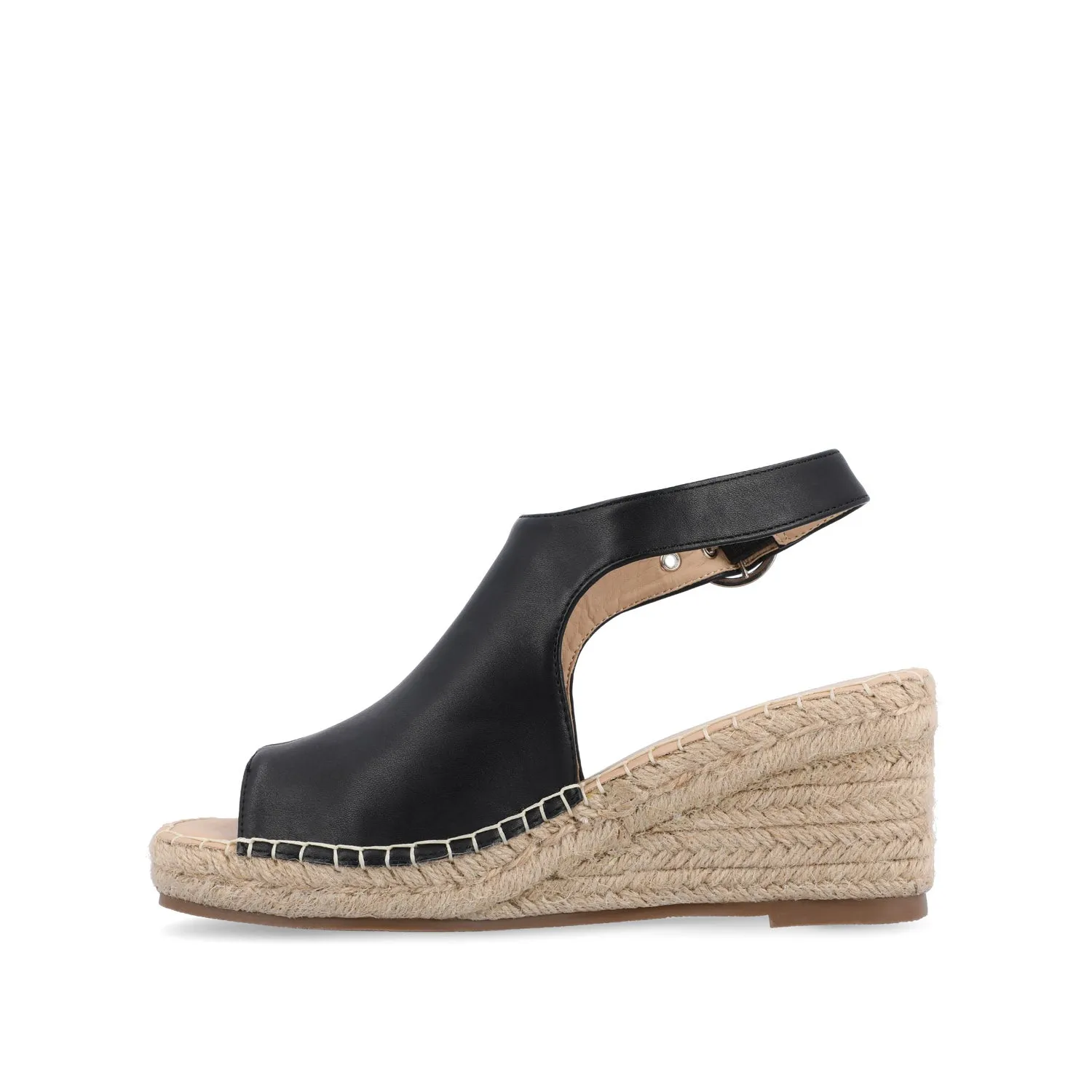 CREW ESPADRILLE WEDGE HEEL SANDALS IN WIDE fall step