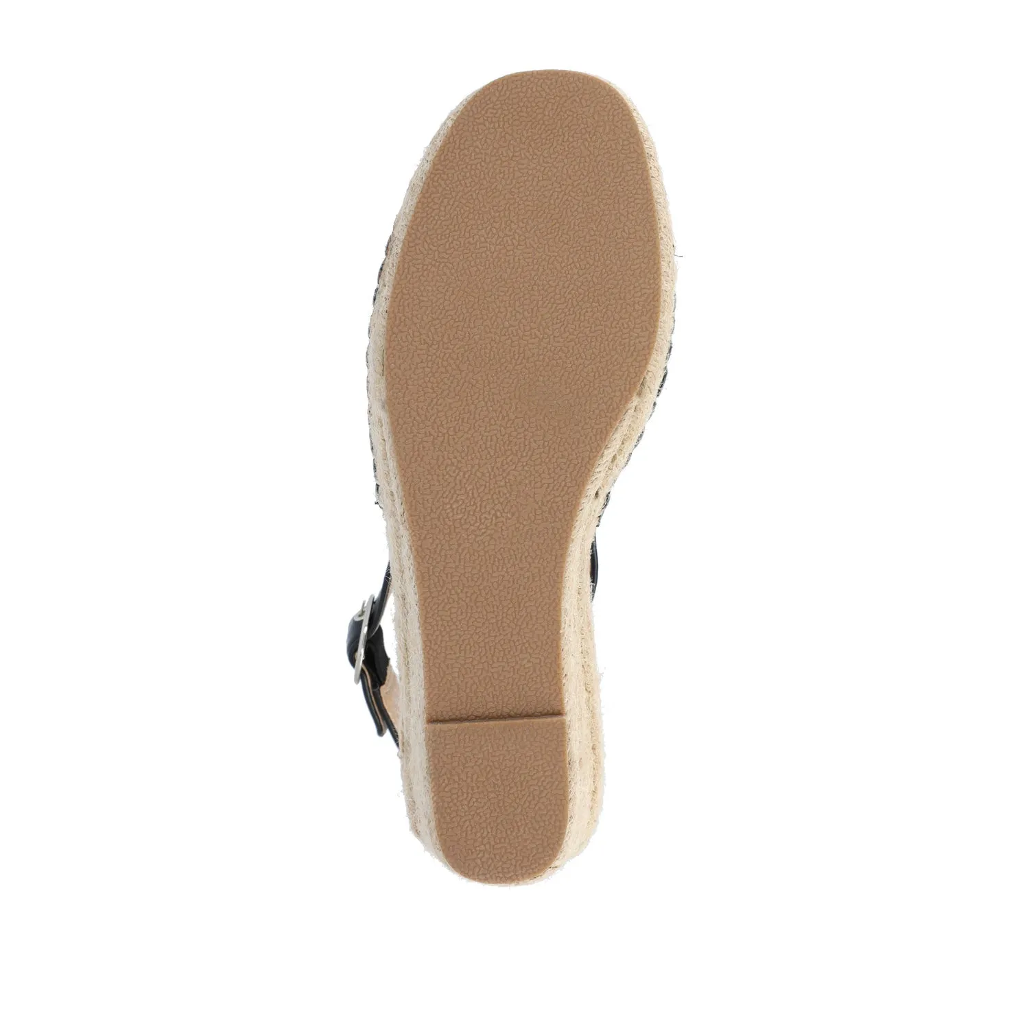 CREW ESPADRILLE WEDGE HEELED SANDALS bare joy