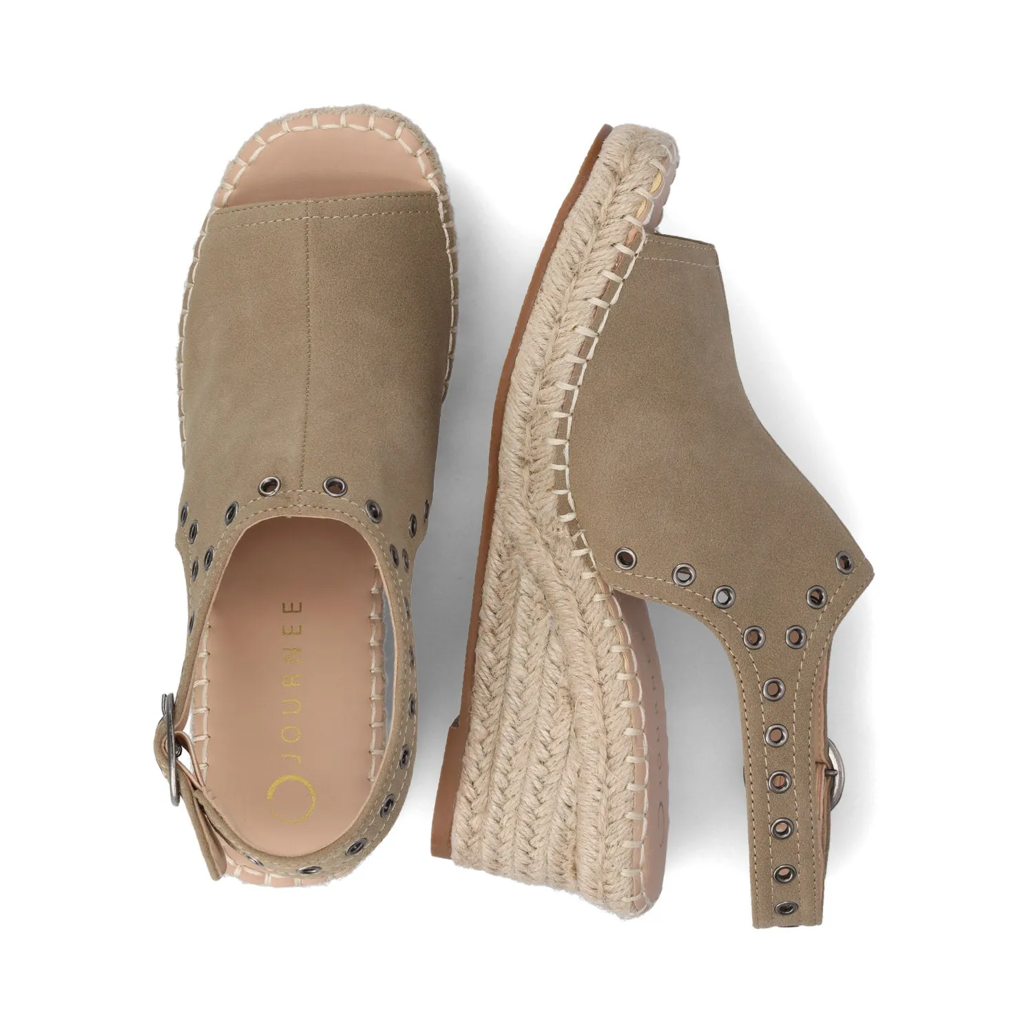 CRISIE ESPADRILLE WEDGE HEELED SANDALS balance wear