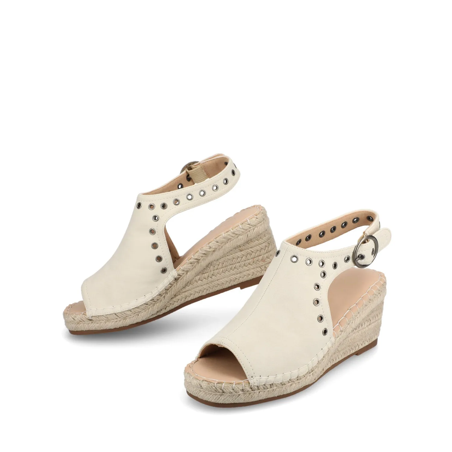 CRISIE ESPADRILLE WEDGE HEELED SANDALS balance wear