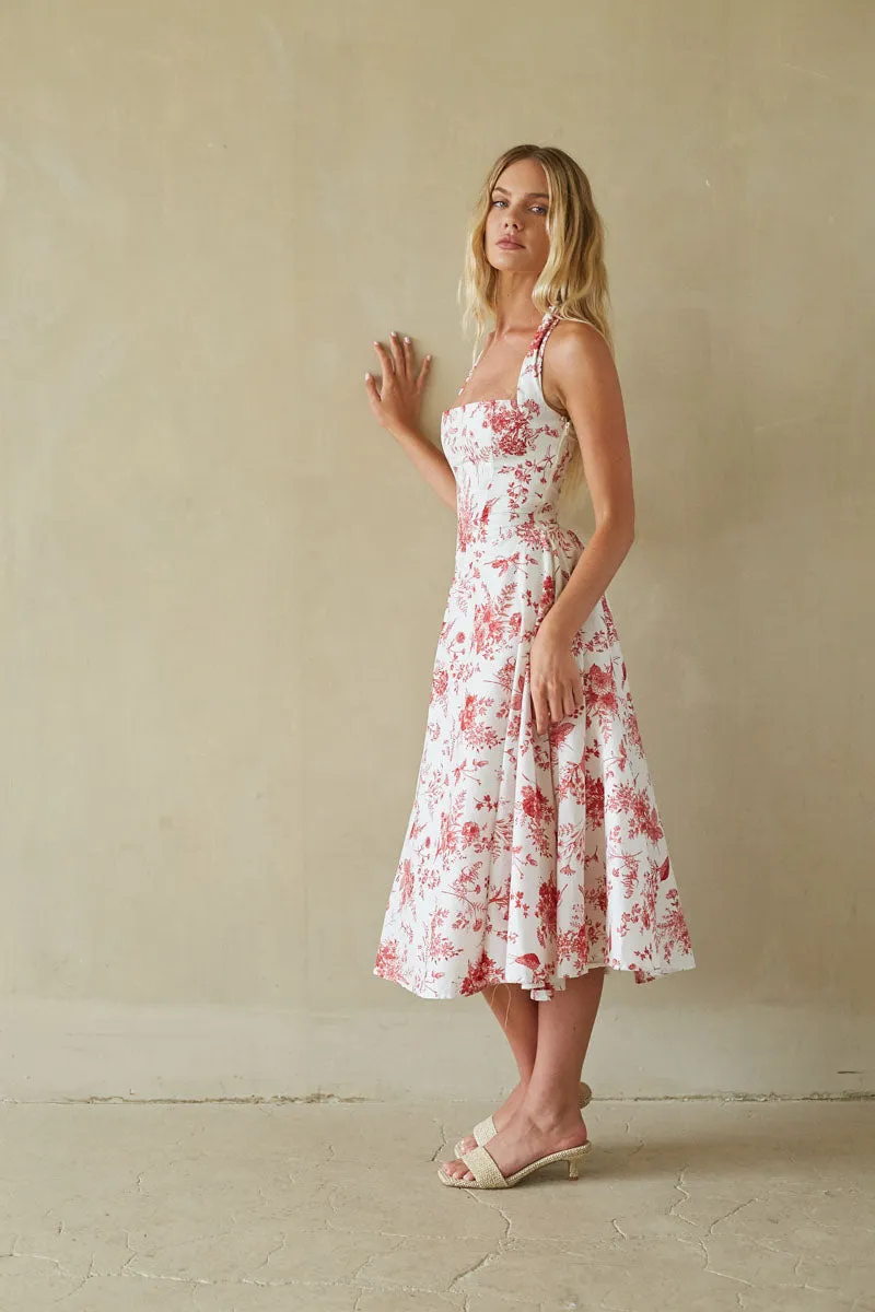 Cypress Halter Midi Dress feminine glow