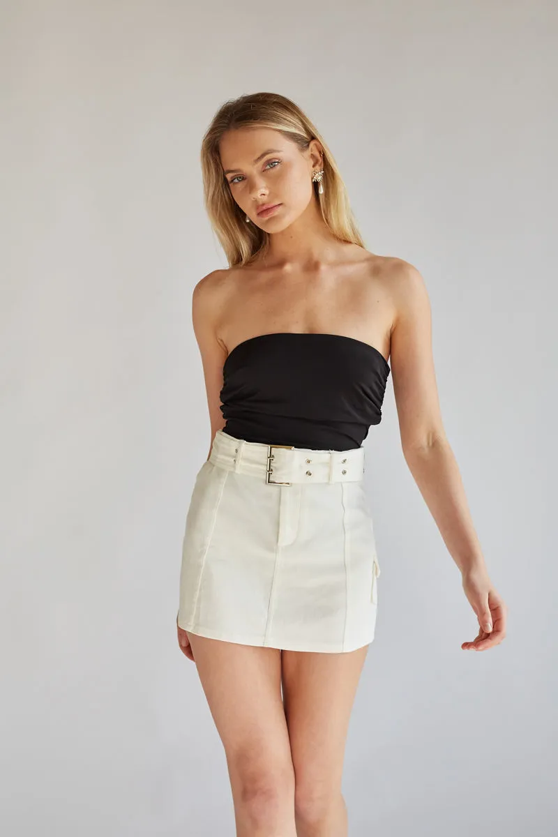 Darcey Belted Cargo Mini Skirt woman base