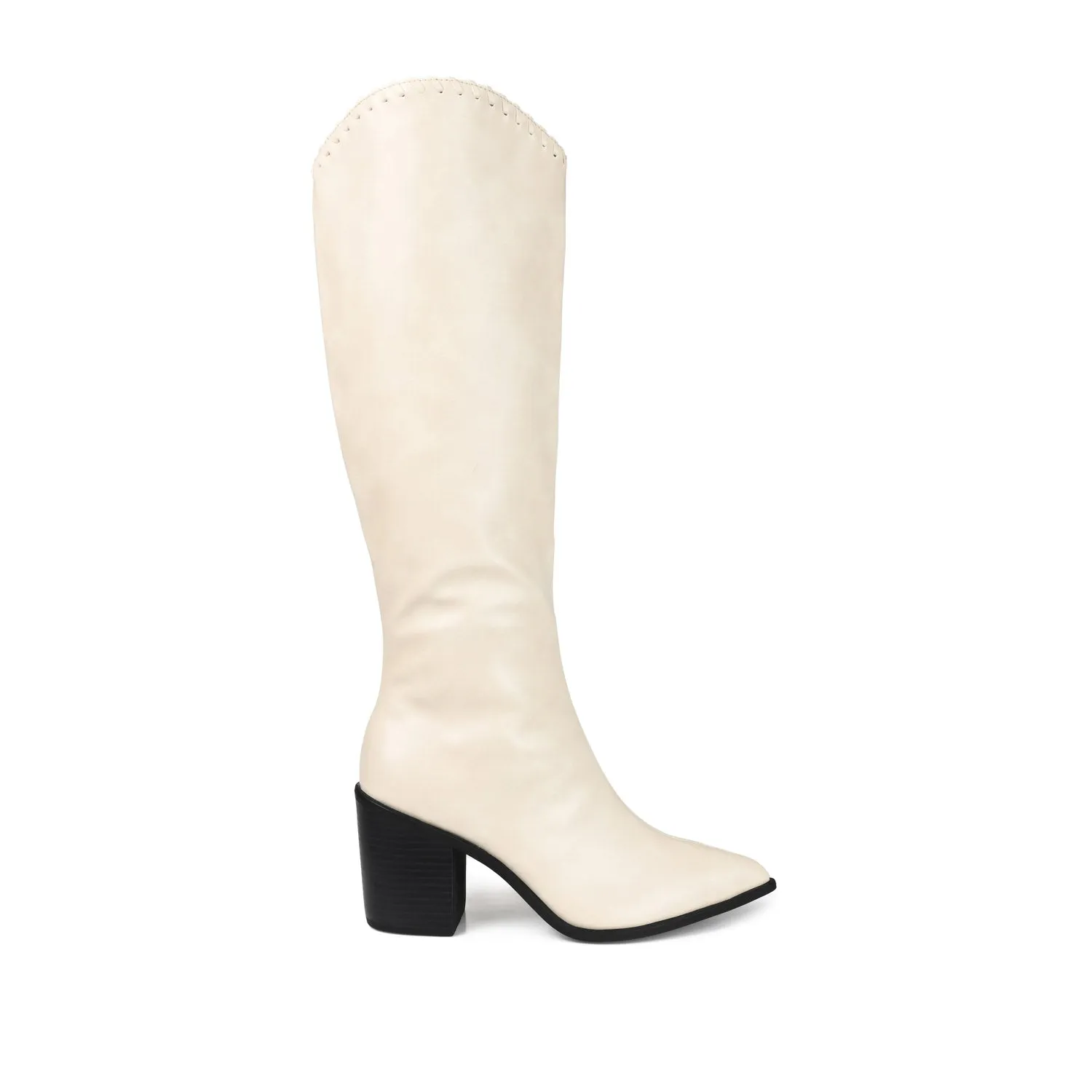 DARIA COWGIRL BOOTS IN FAUX LEATHER cold morning