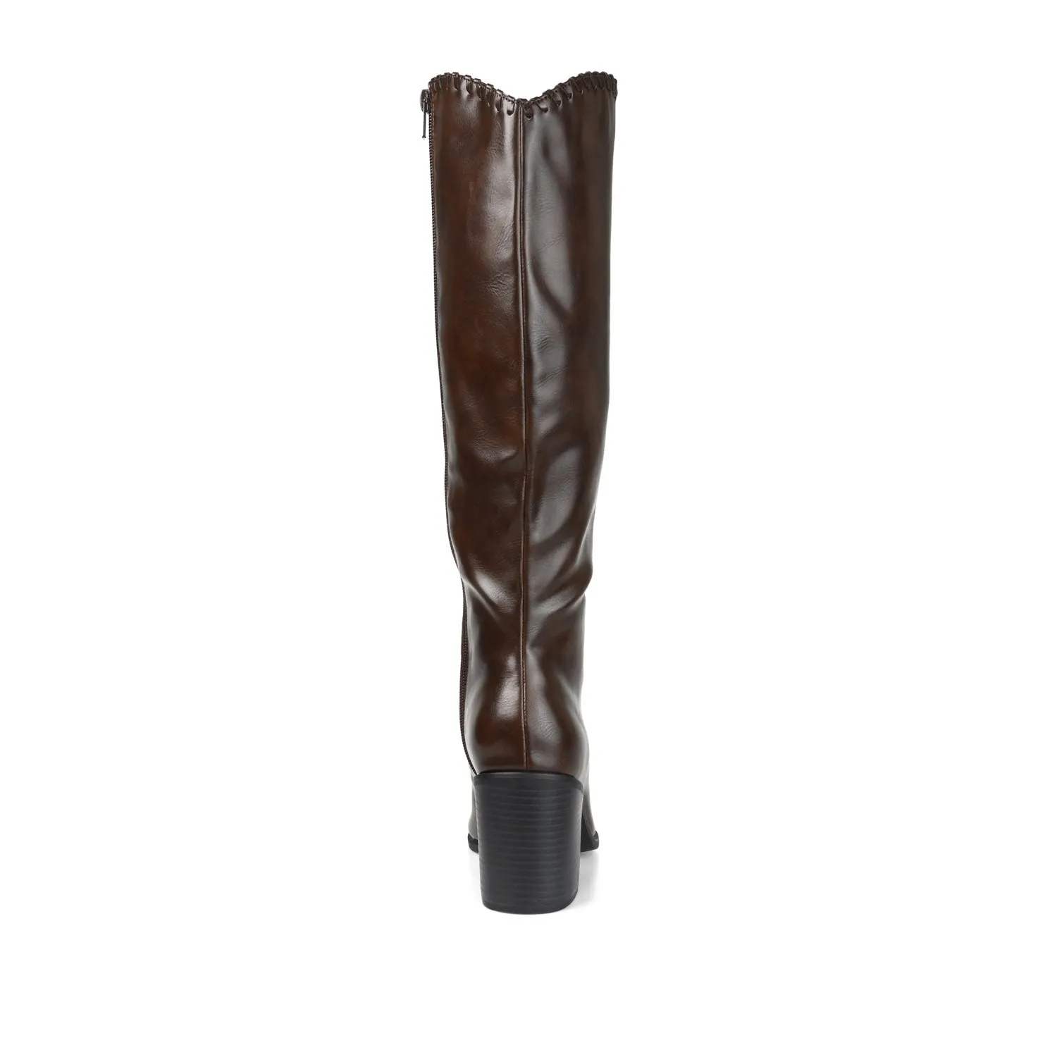 DARIA COWGIRL BOOTS IN FAUX LEATHER cold morning