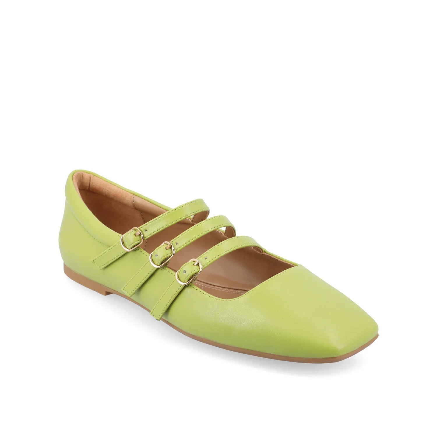 DARLIN BALLET FLATS IN FAUX LEATHER fall soft