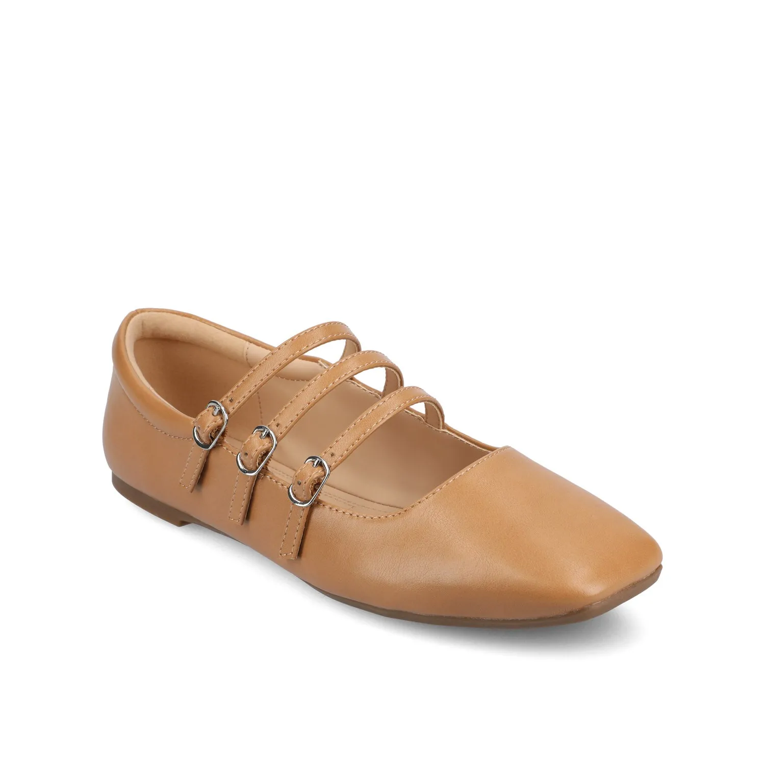 DARLIN BALLET FLATS IN FAUX LEATHER fall soft