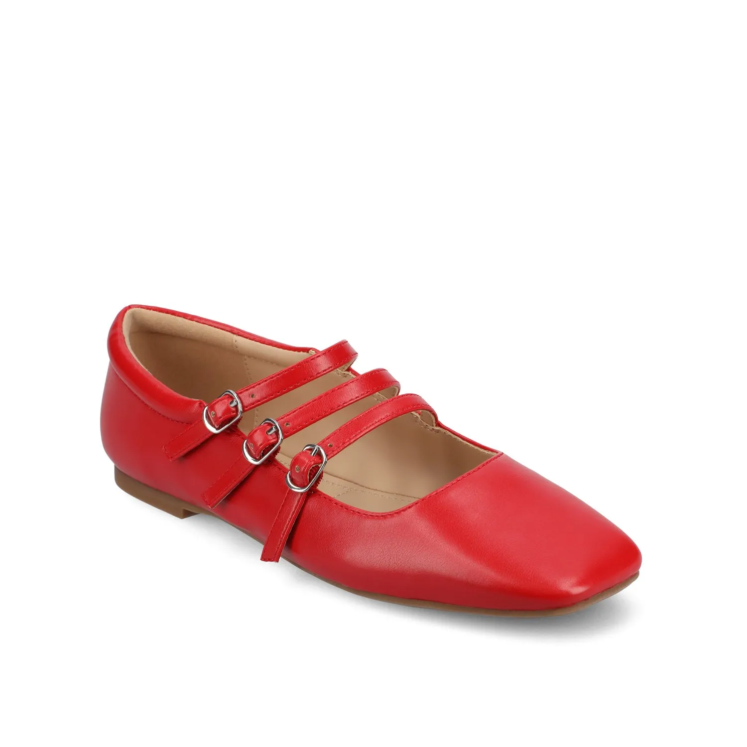 DARLIN BALLET FLATS IN FAUX LEATHER fall soft
