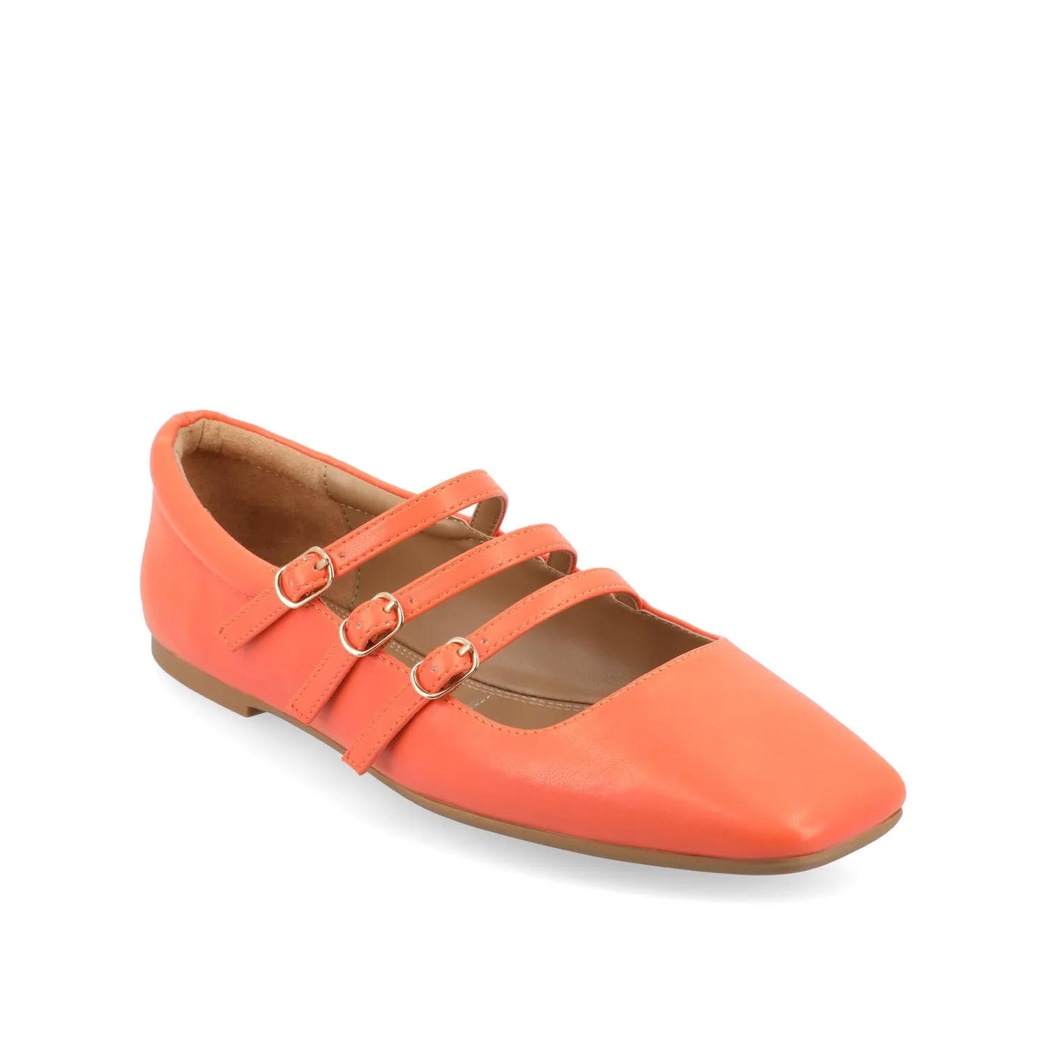 DARLIN BALLET FLATS IN FAUX LEATHER fall soft
