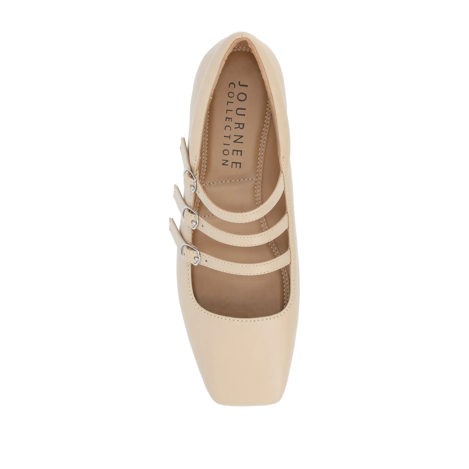 DARLIN BALLET FLATS IN FAUX LEATHER fall soft